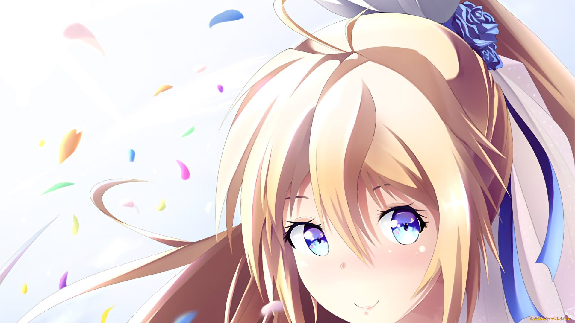 аниме, nisekoi, фон, взгляд, девушка