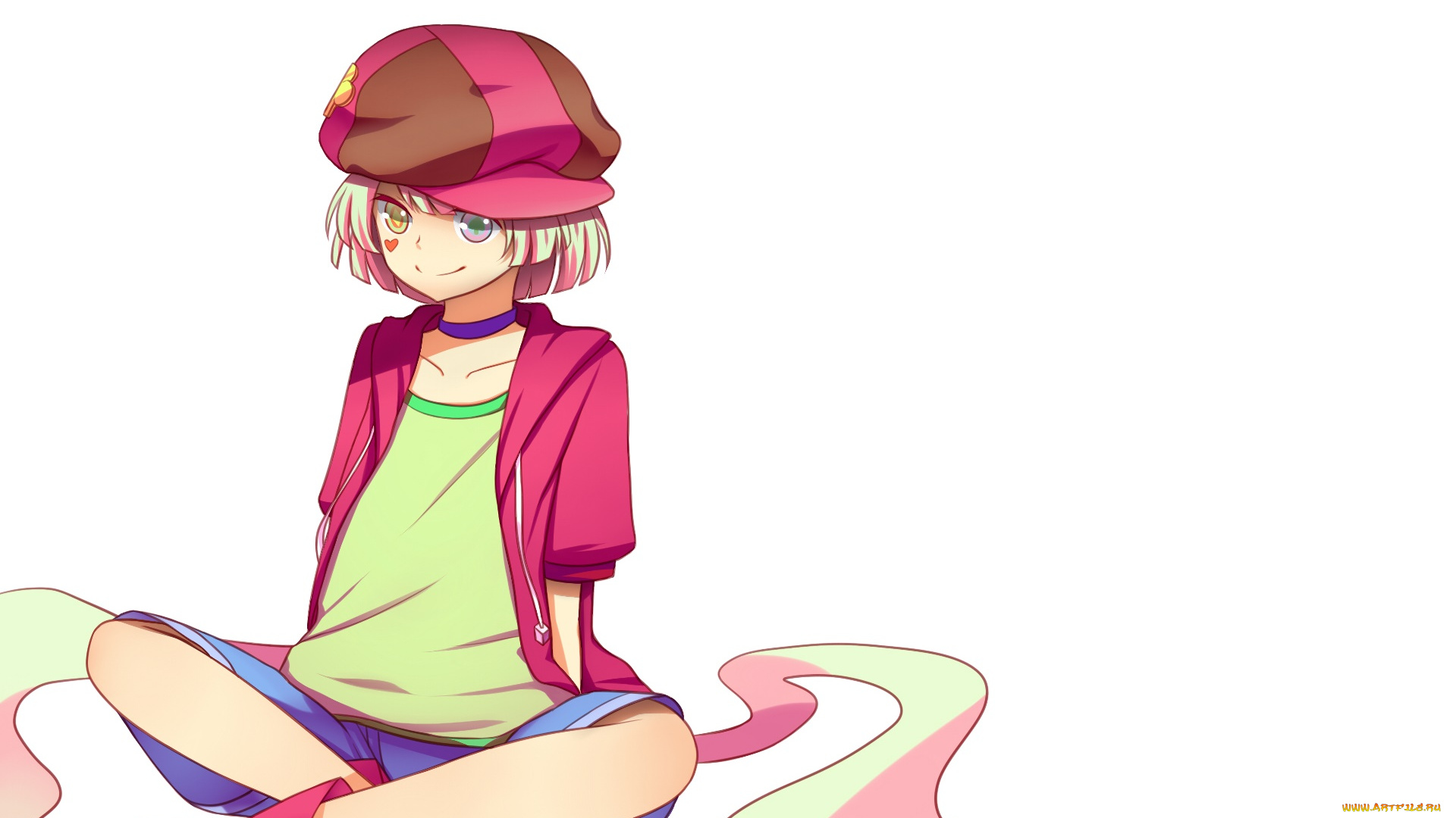 аниме, no, game, no, life, фон, взгляд, девушка