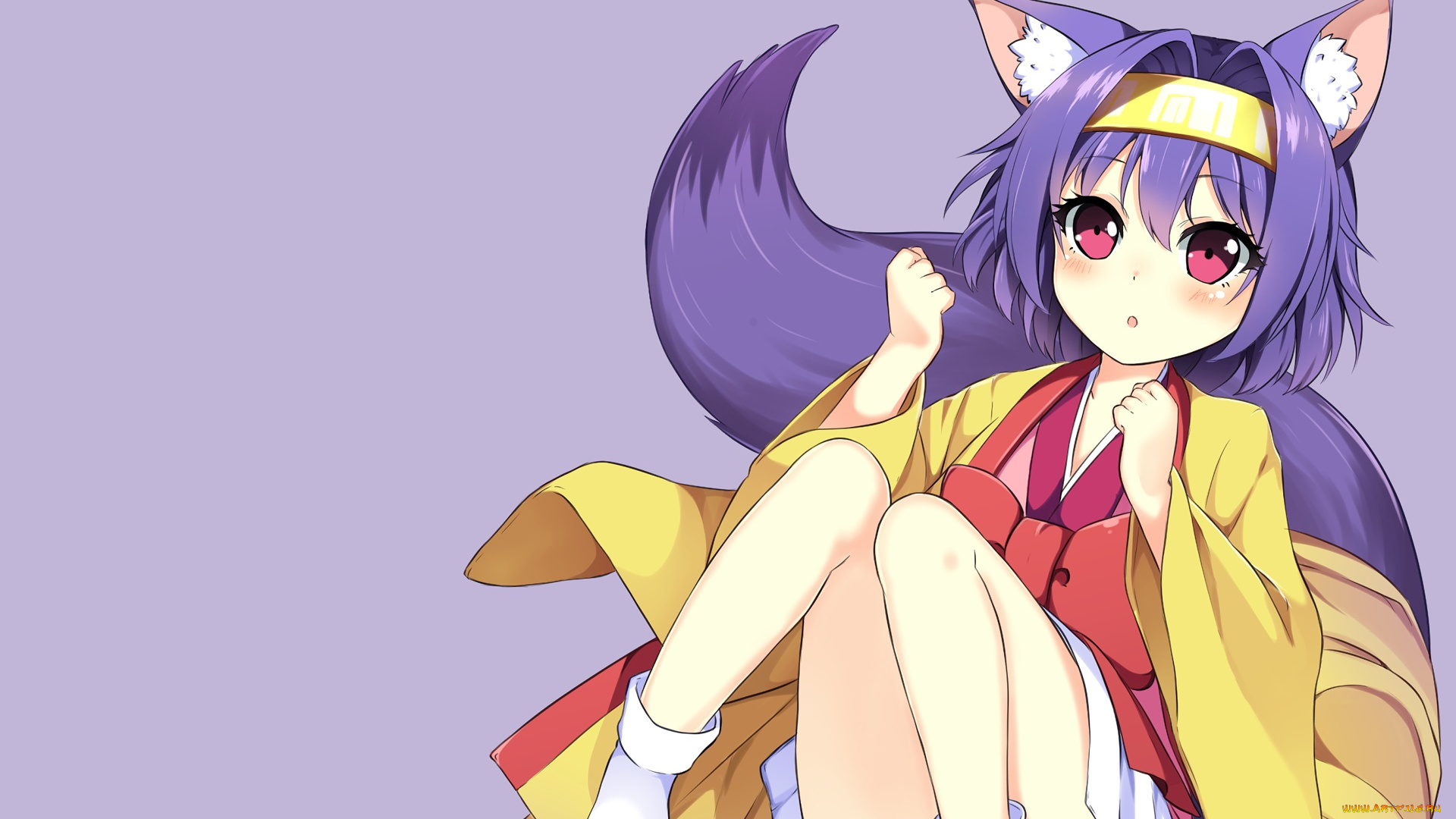 аниме, no, game, no, life, взгляд, фон, девушка