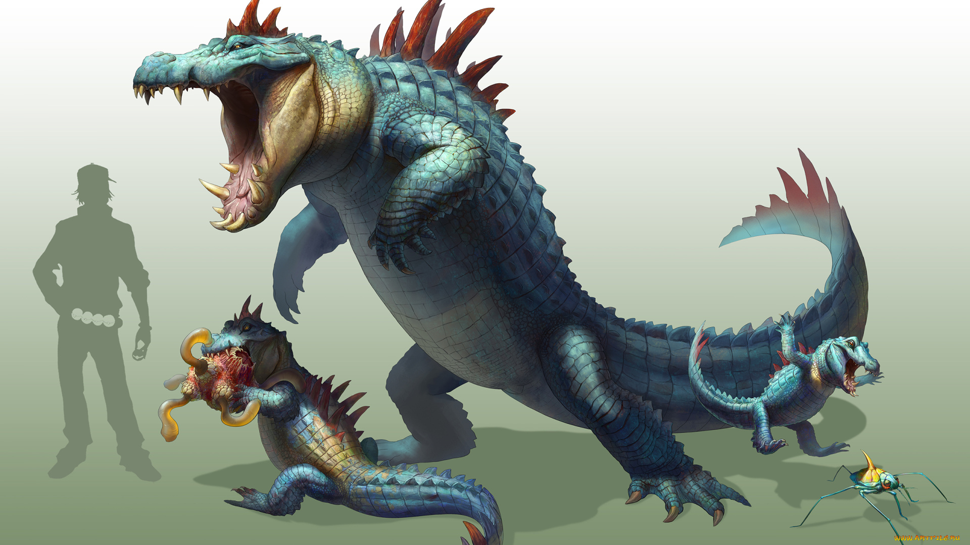 аниме, pokemon, чудовище, монстр, чудище, существо