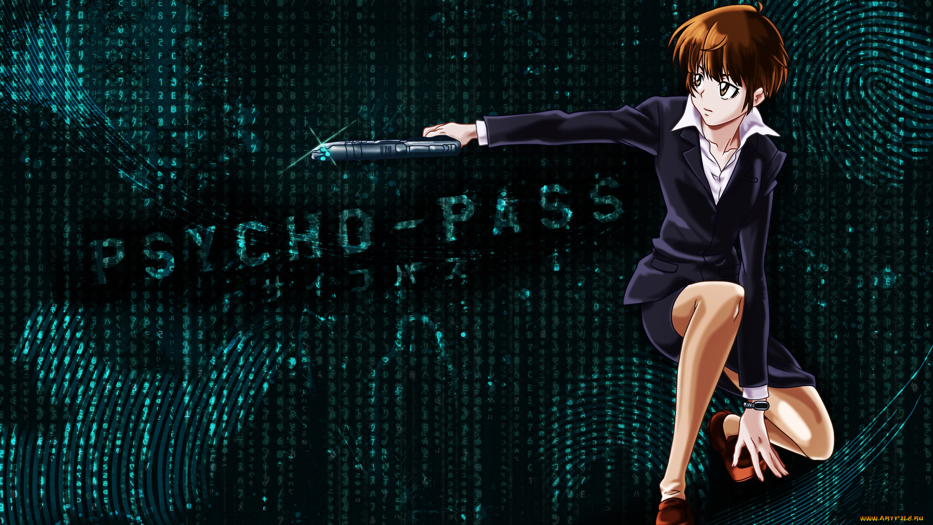 аниме, psycho-pass, девушка