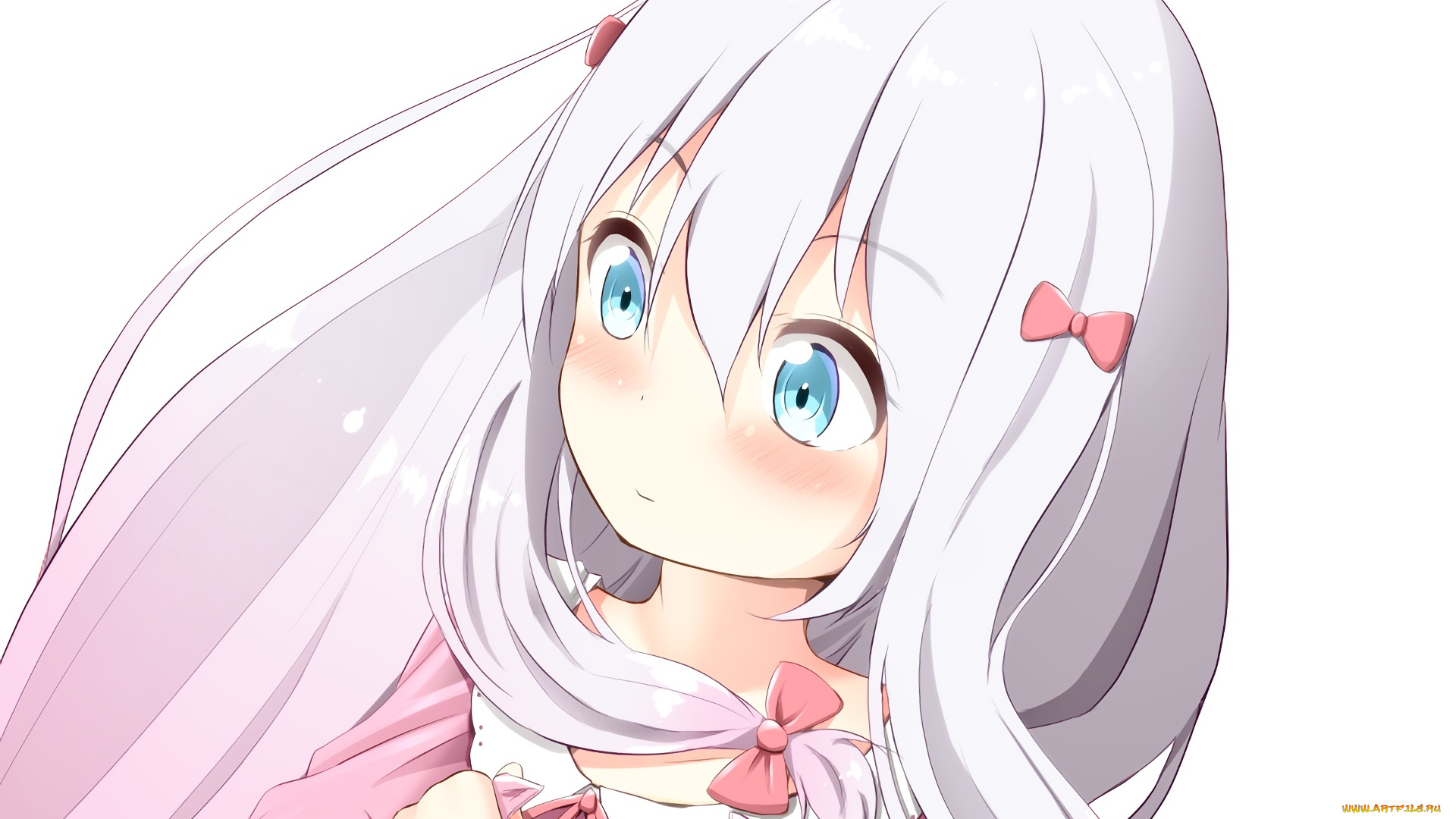 аниме, unknown, , другое, фон, девушка, взгляд