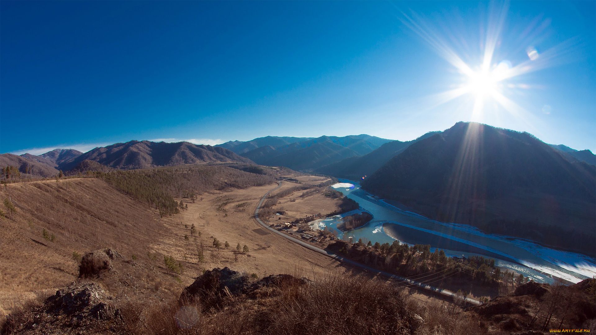 природа, горы, красота, родной