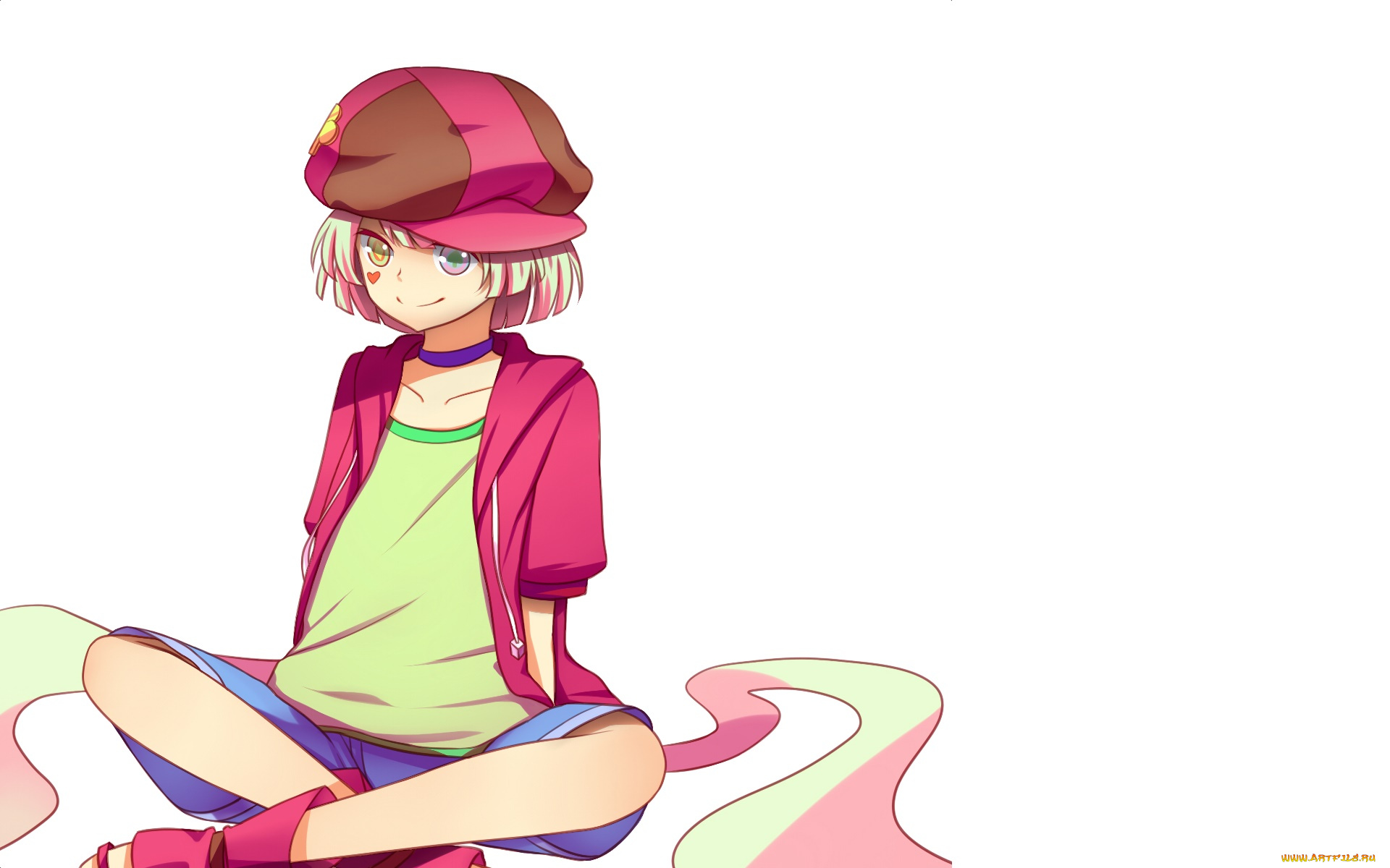 аниме, no, game, no, life, фон, взгляд, девушка