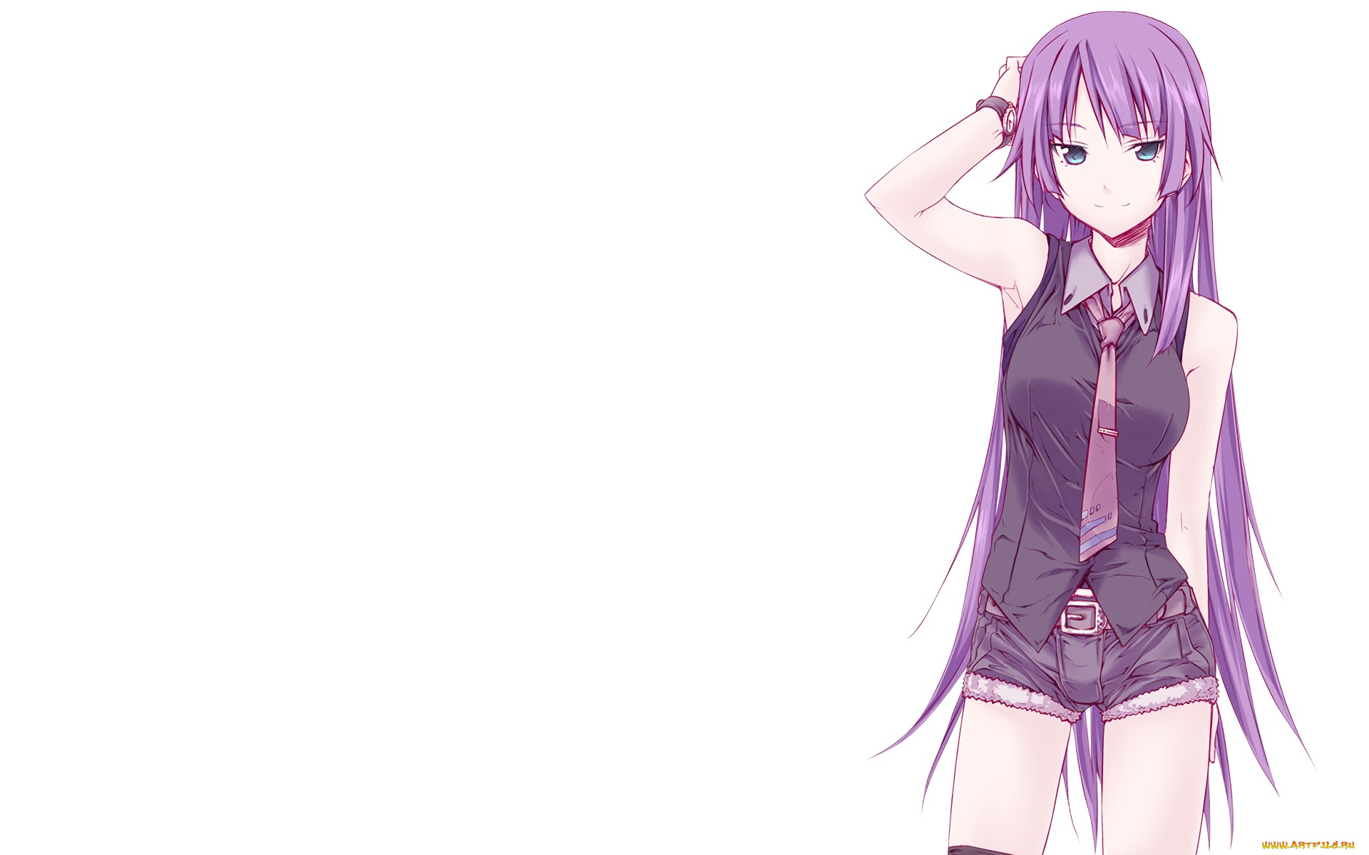 аниме, unknown, , другое, фон, девушка, взгляд