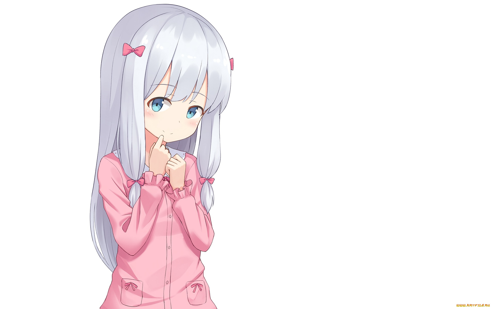 аниме, unknown, , другое, взгляд, фон, девушка