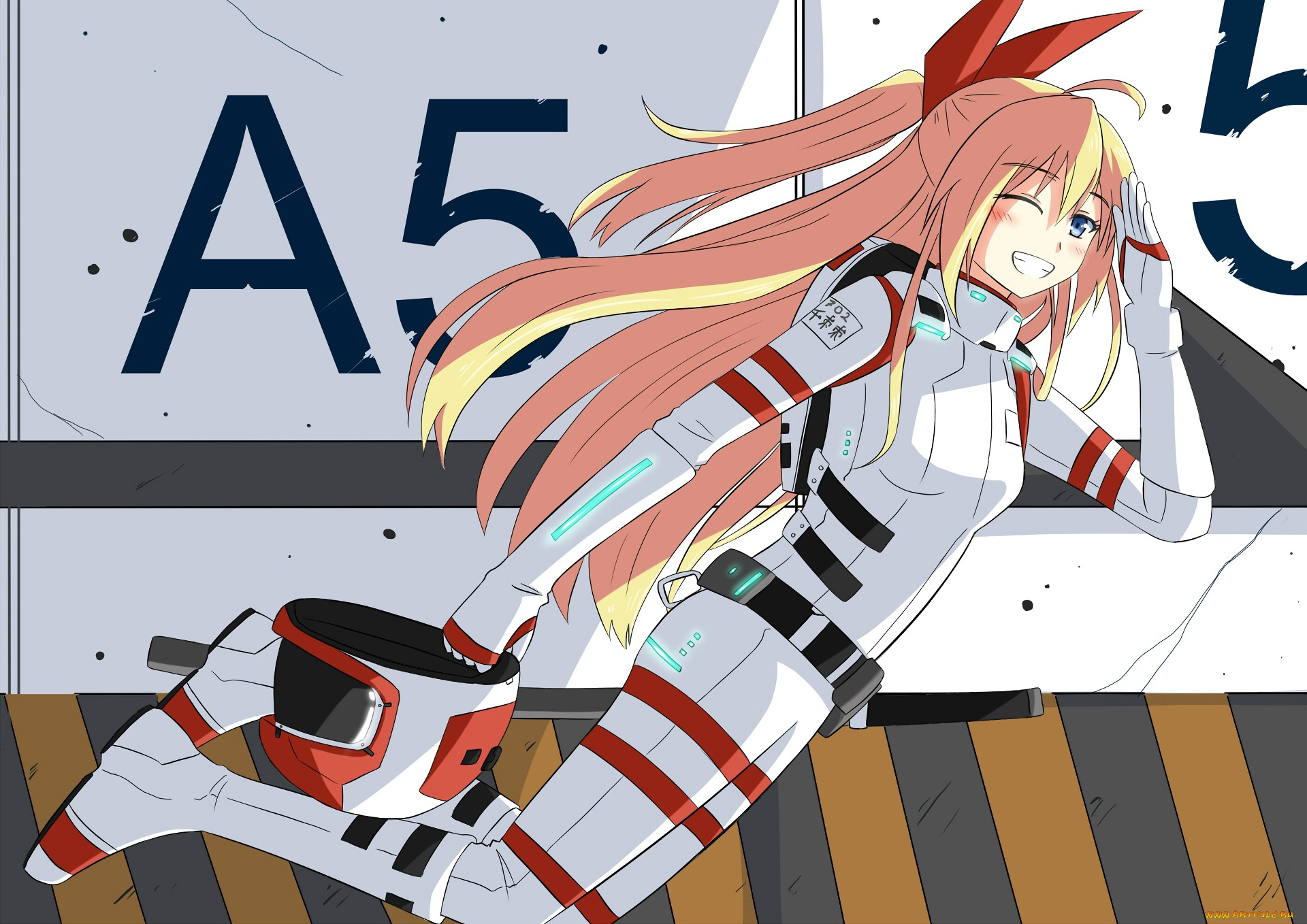 аниме, nisekoi, фон, взгляд, девушка