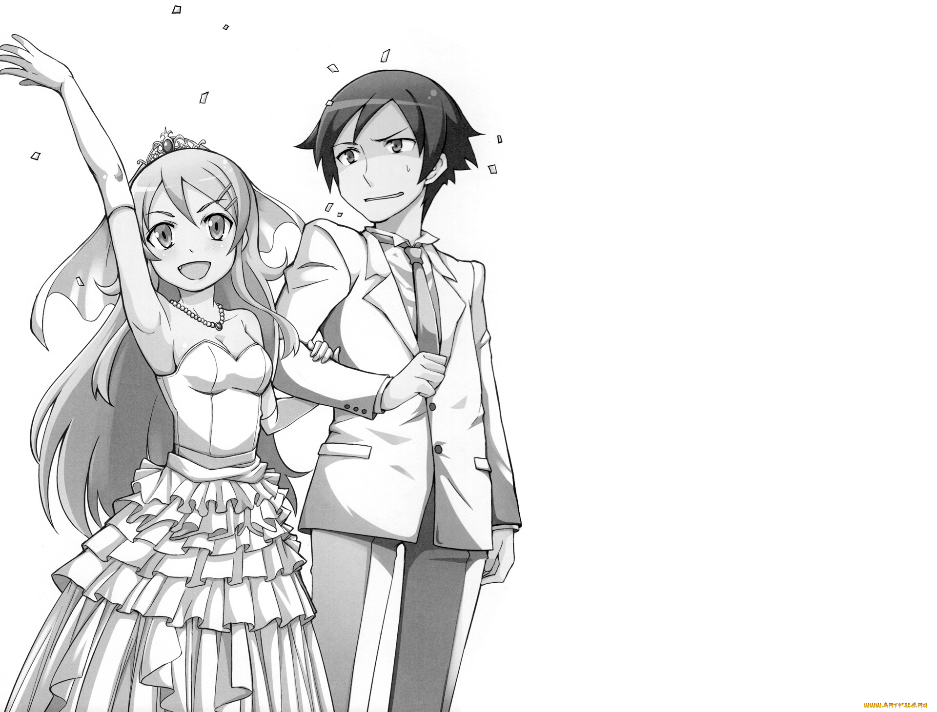 аниме, oreimo, пара