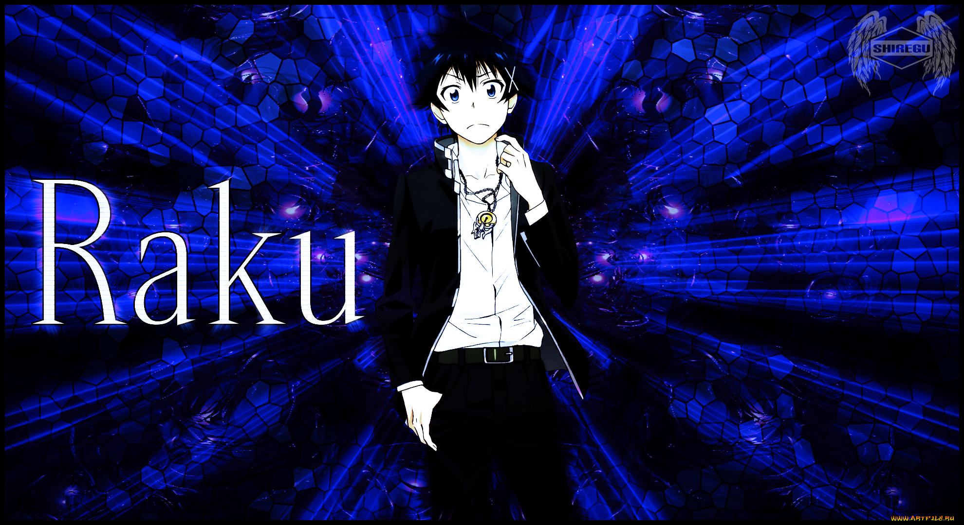 аниме, unknown, , другое, фон, взгляд, парень