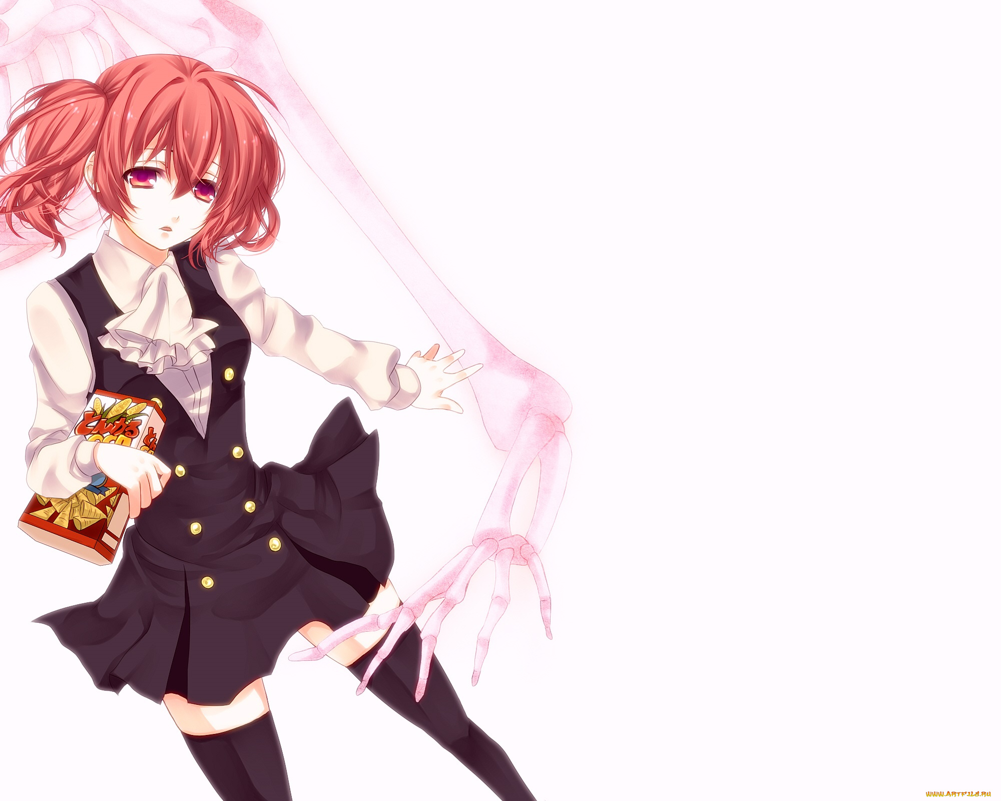 аниме, inu, x, boku, ss, девочка