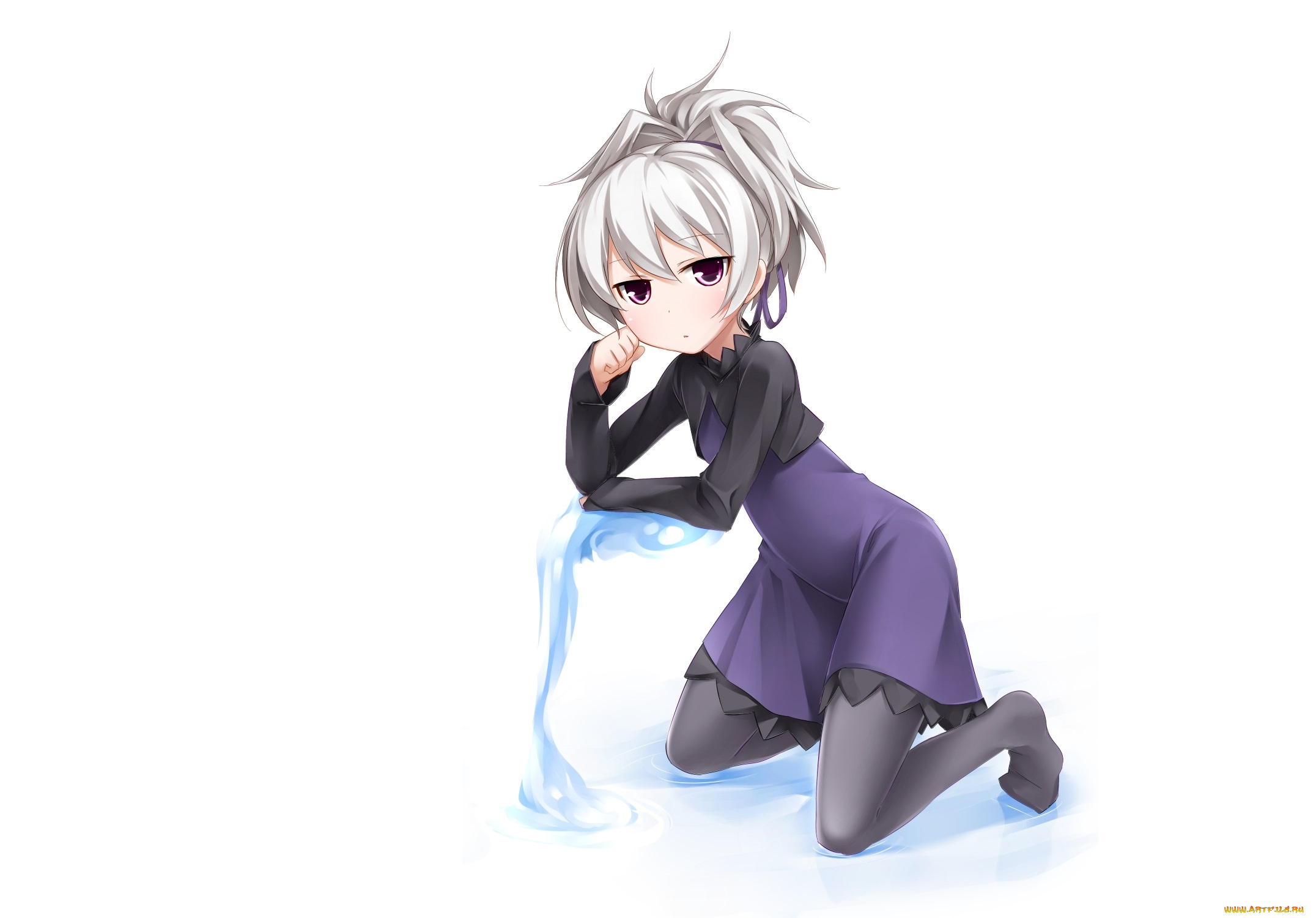 аниме, darker, than, black, инь