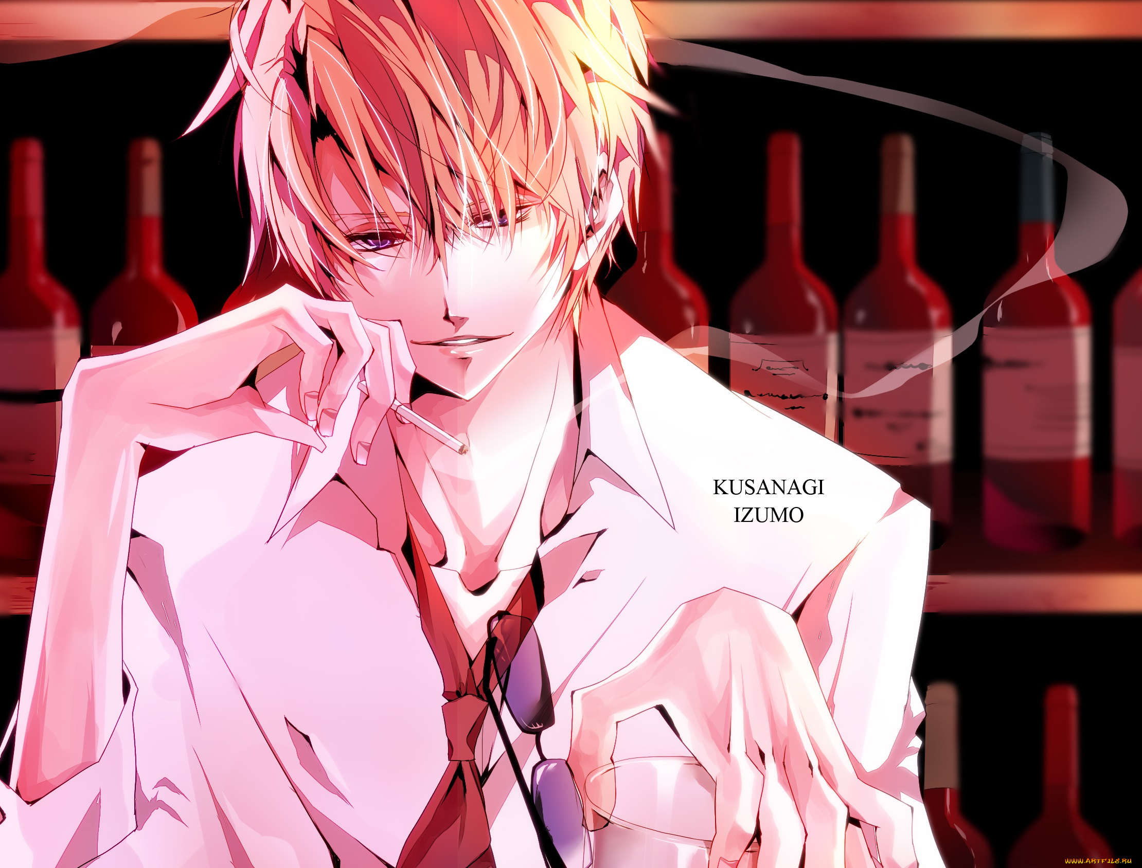 аниме, k, project, парень