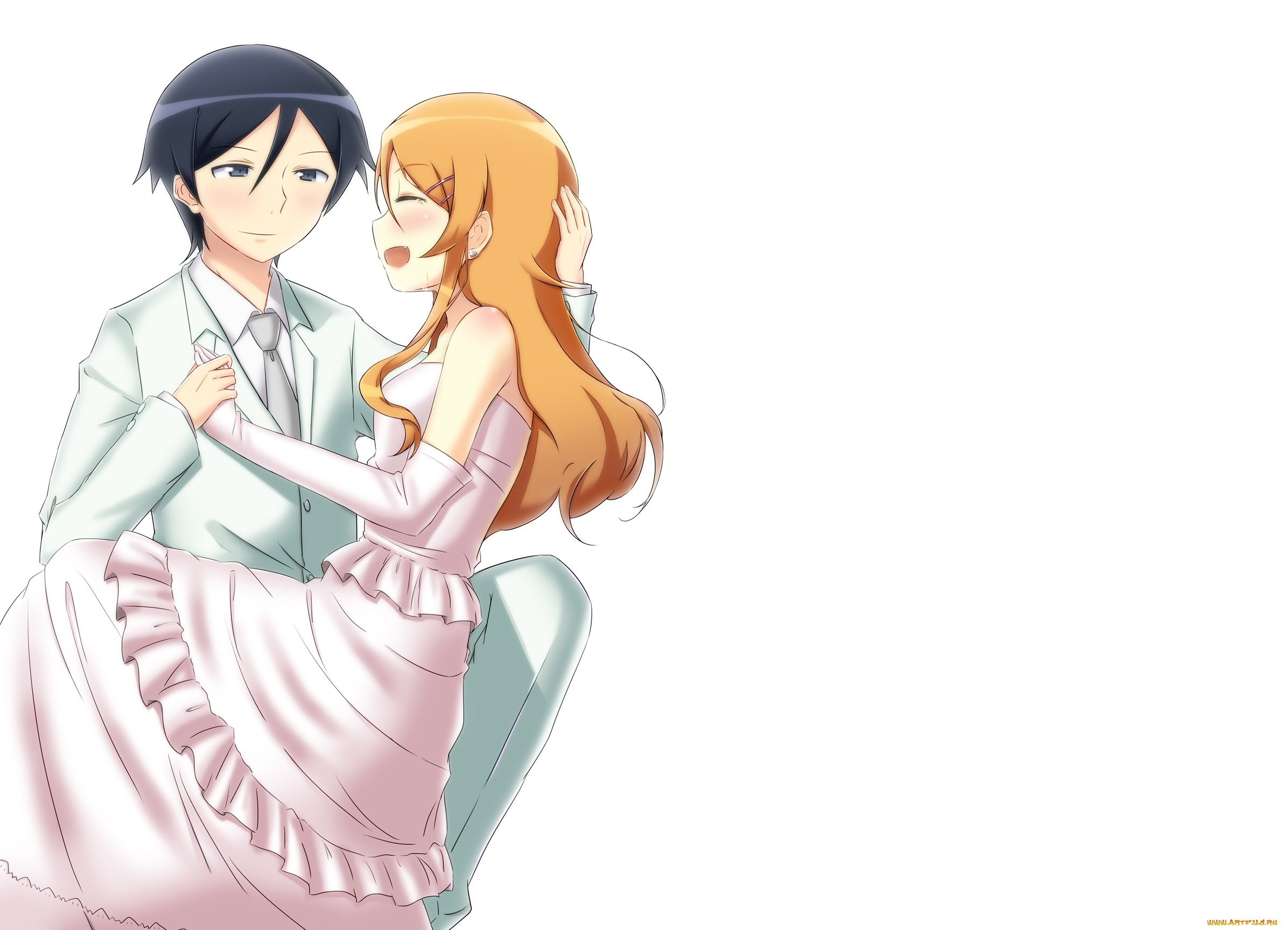 аниме, oreimo, двое, пара