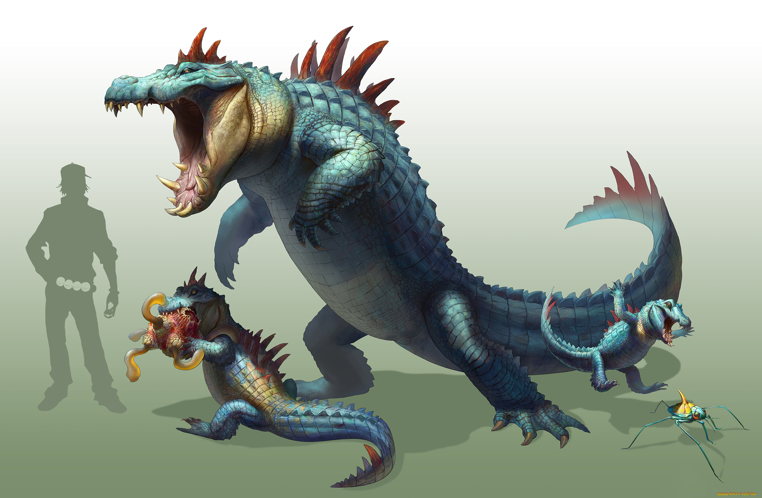 аниме, pokemon, чудовище, монстр, чудище, существо