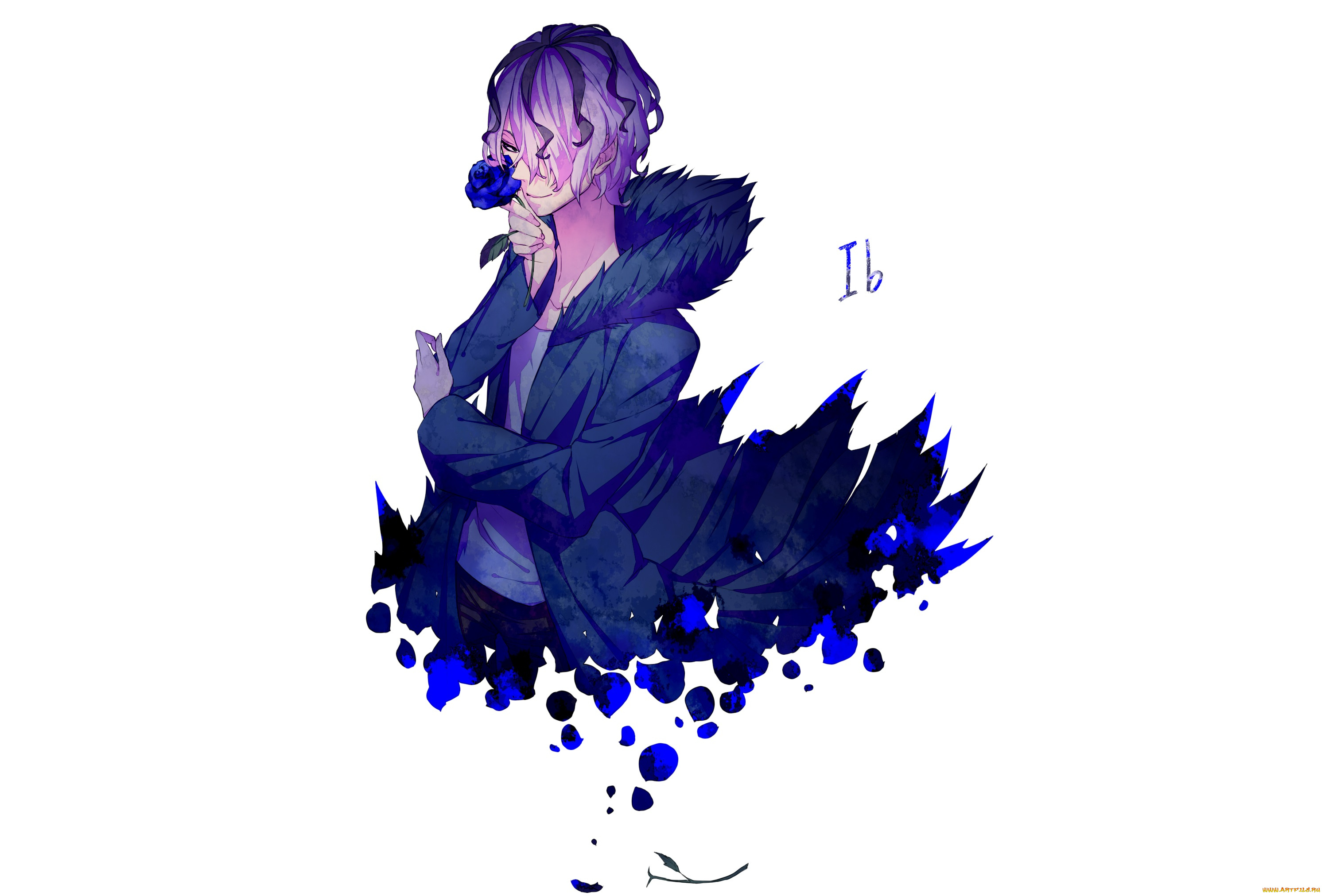 аниме, ib, гарри