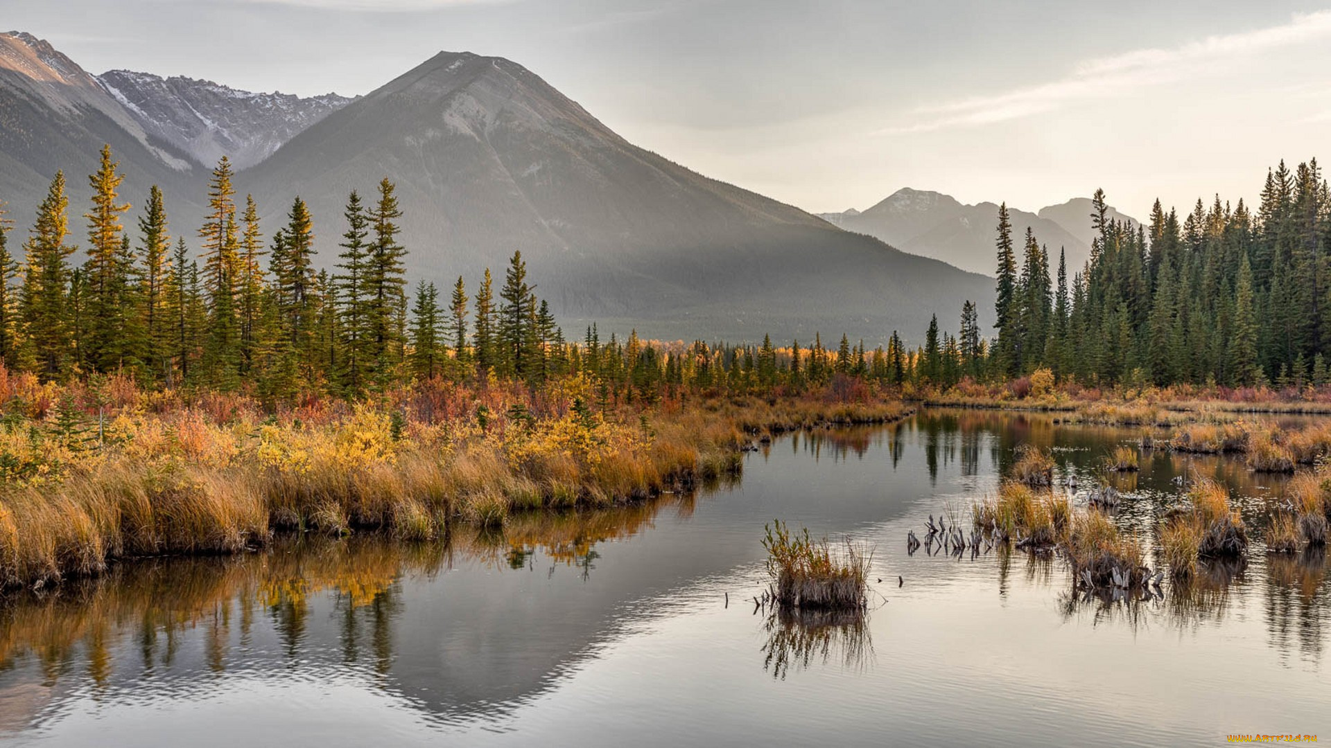 природа, реки, озера, простор