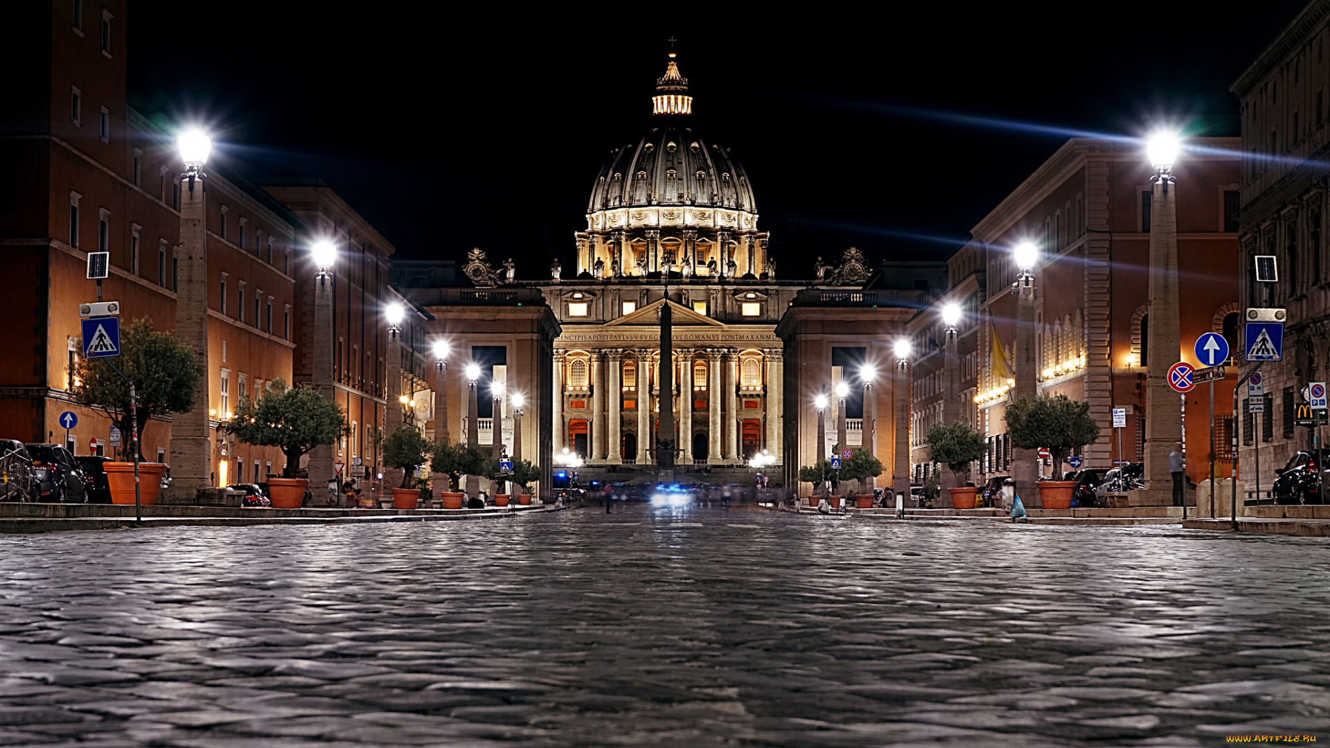 st-pierre, , de, rome, города, рим, , ватикан, , италия, простор