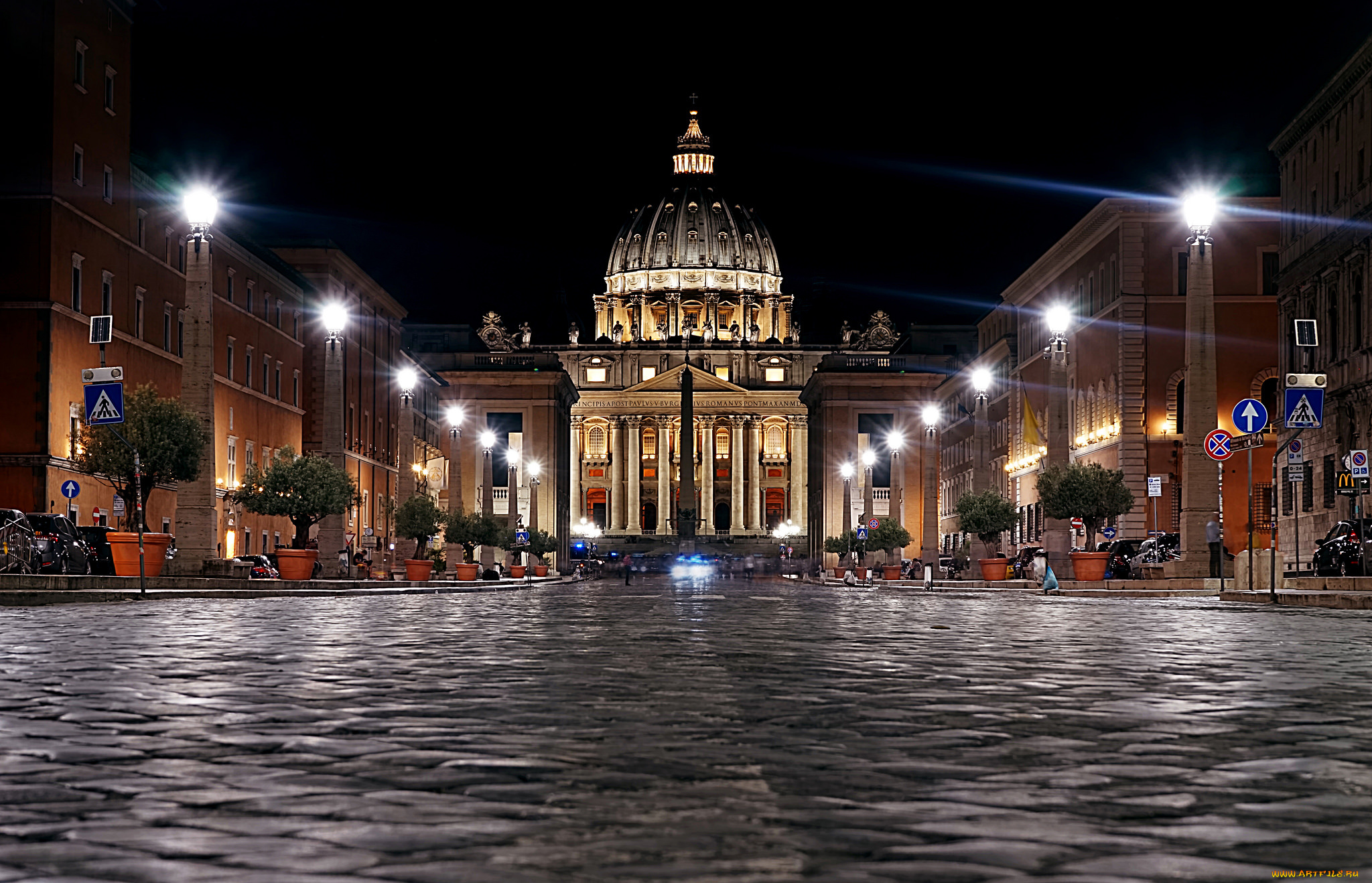 st-pierre, , de, rome, города, рим, , ватикан, , италия, простор