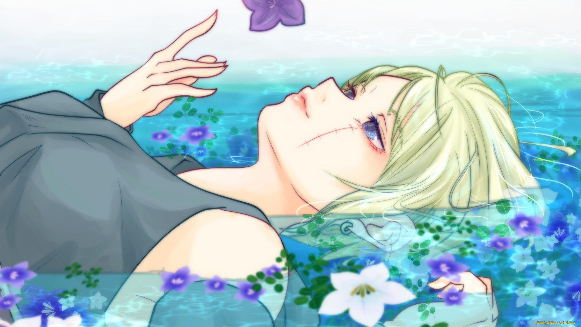 аниме, gintama, девушка