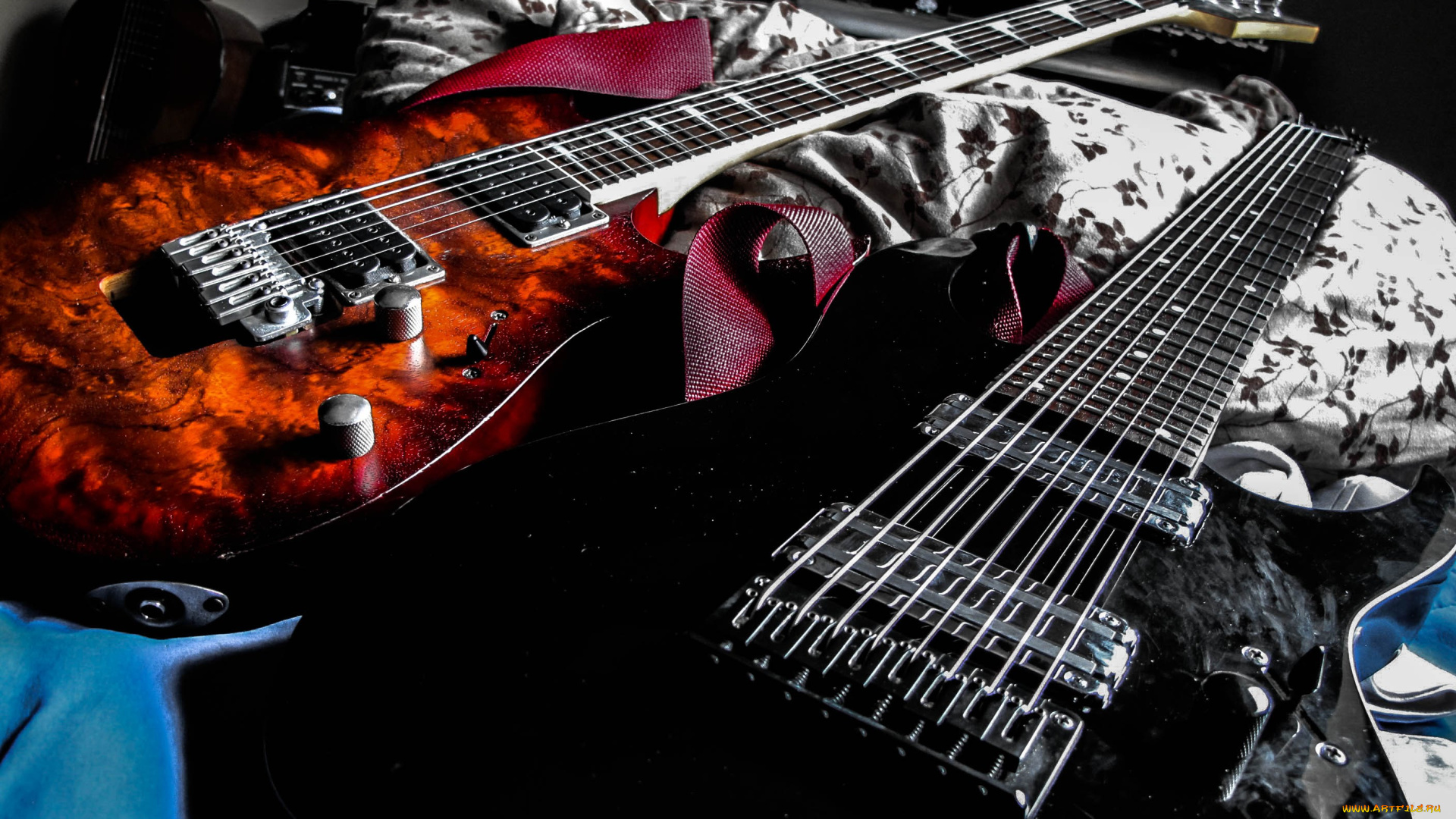 музыка, -музыкальные, инструменты, гитара