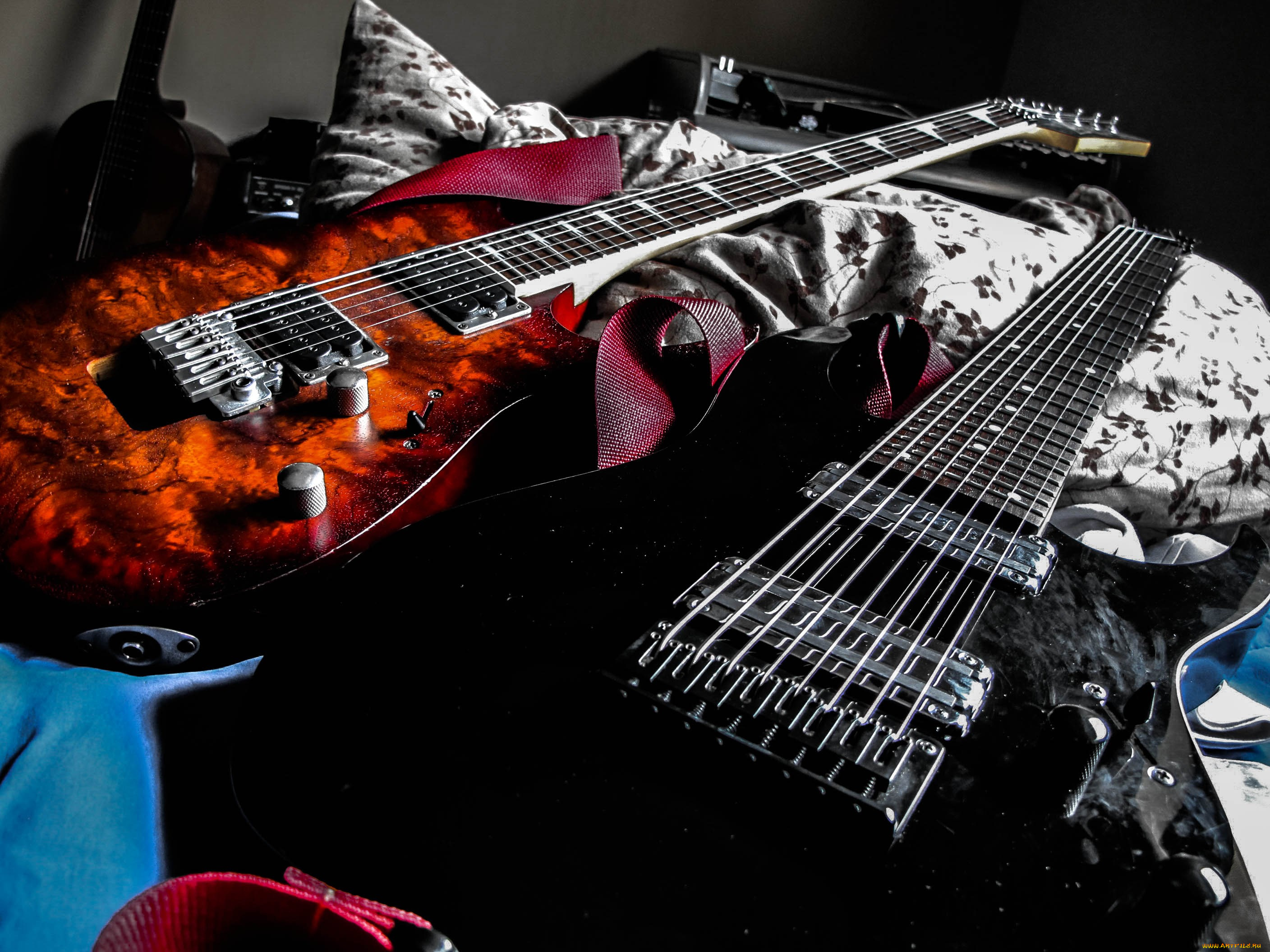 музыка, -музыкальные, инструменты, гитара