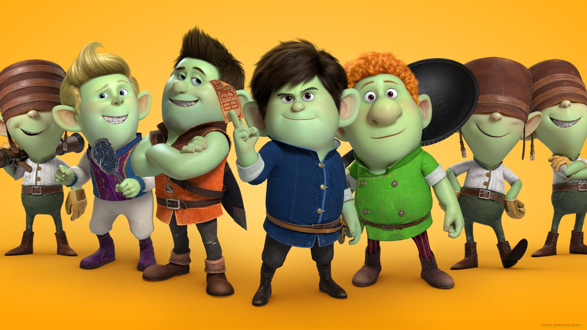 red, shoes, , , 2020, мультфильмы, red, shoes, постер, красные, туфельки, и, семь, гномов, мультфильм, южная, корея, персонажи