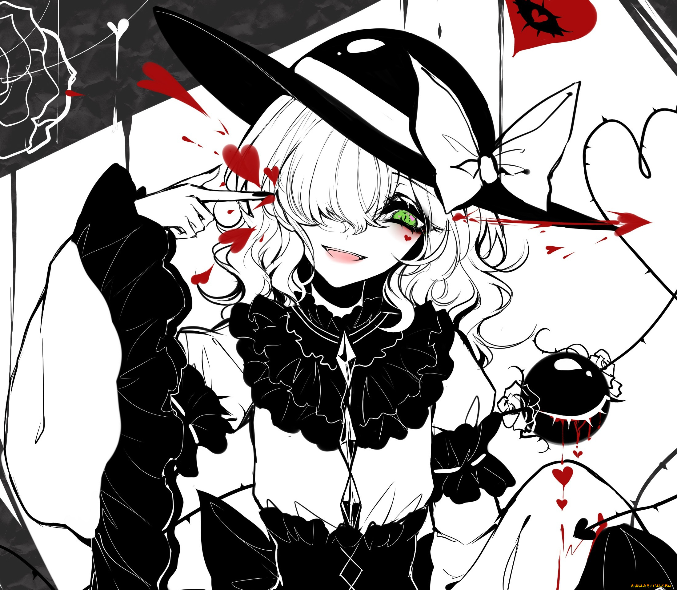 sheya, аниме, touhou, девушка