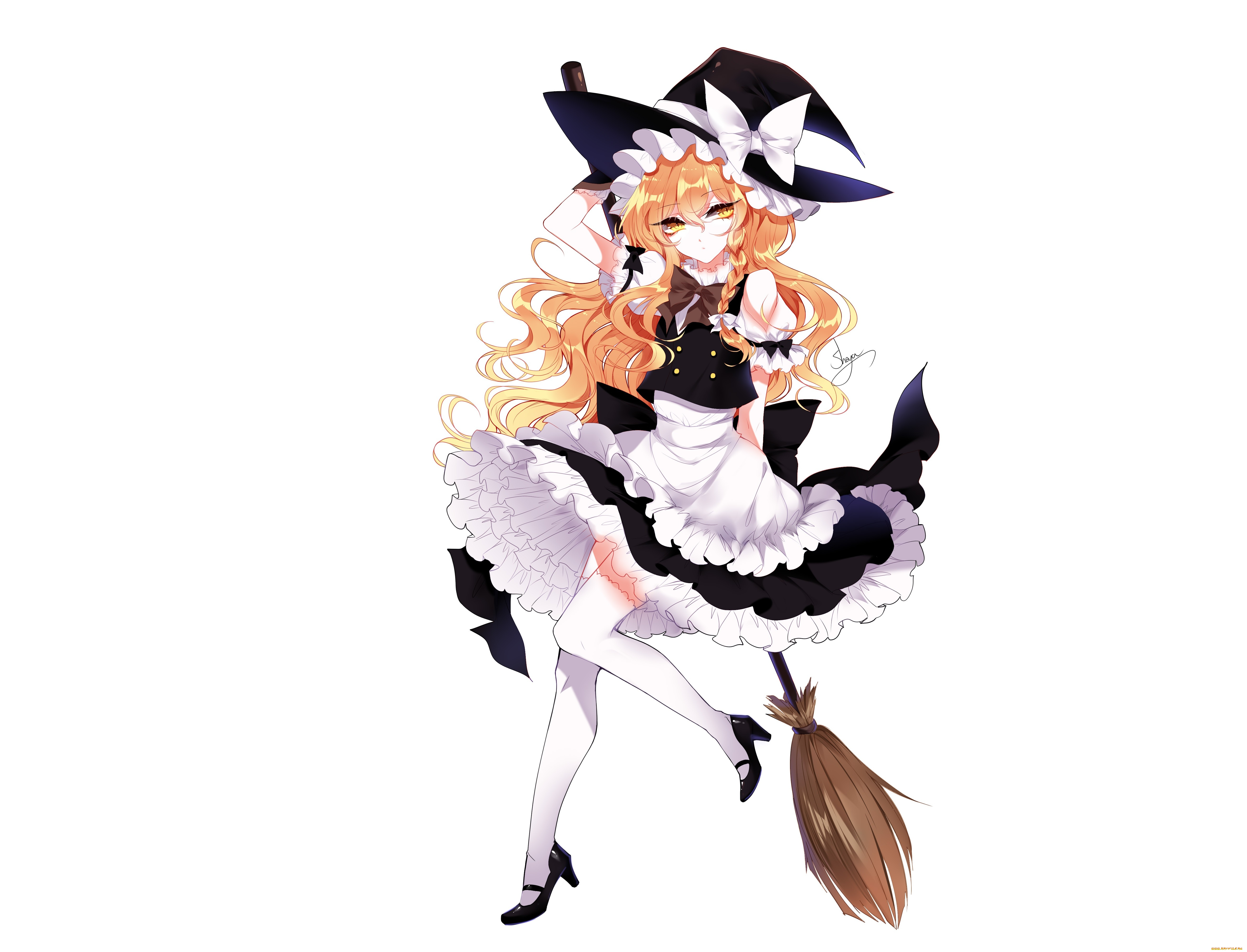 sheya, аниме, touhou, девушка