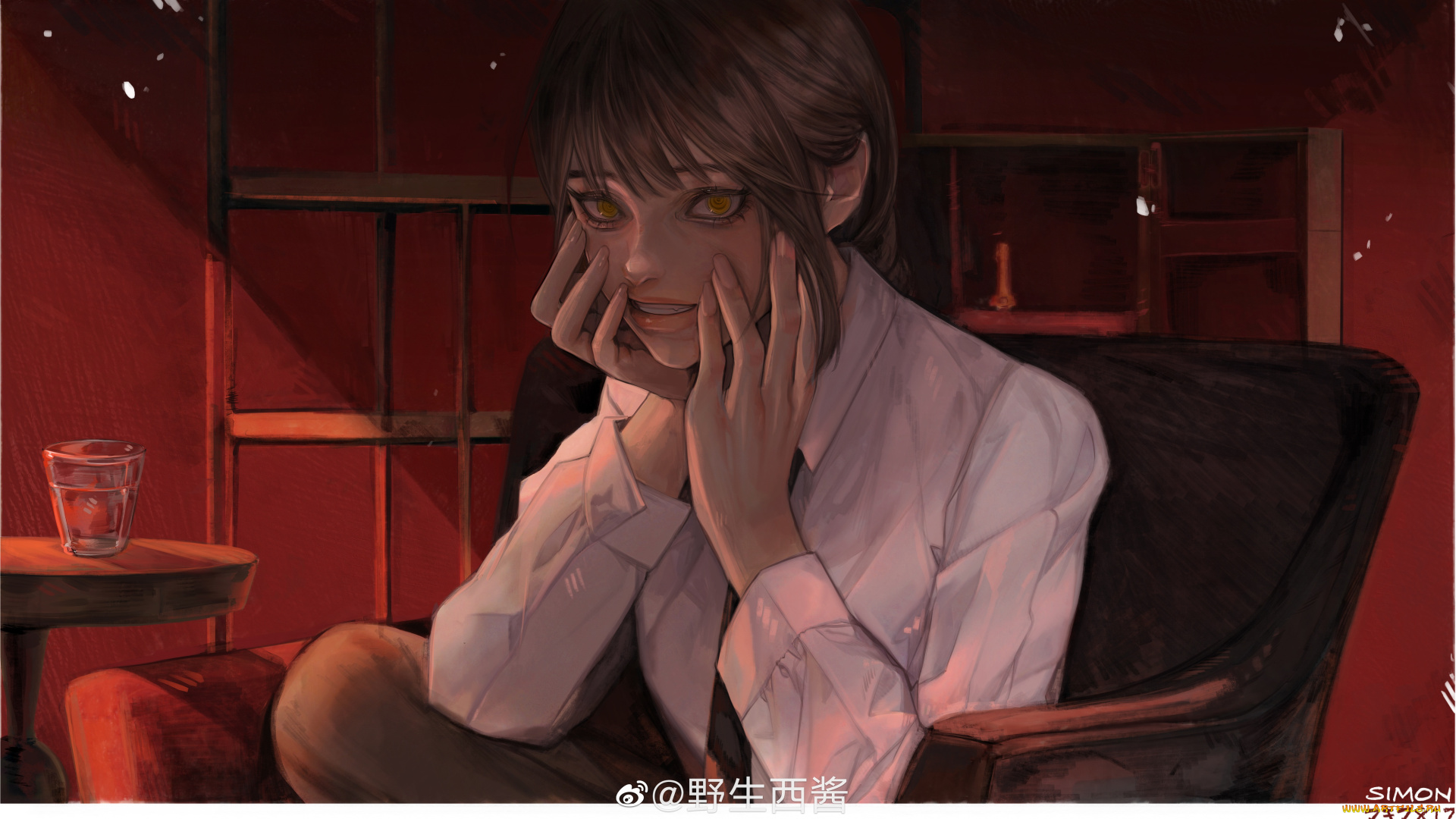 аниме, chainsaw, man, chainsaw, man