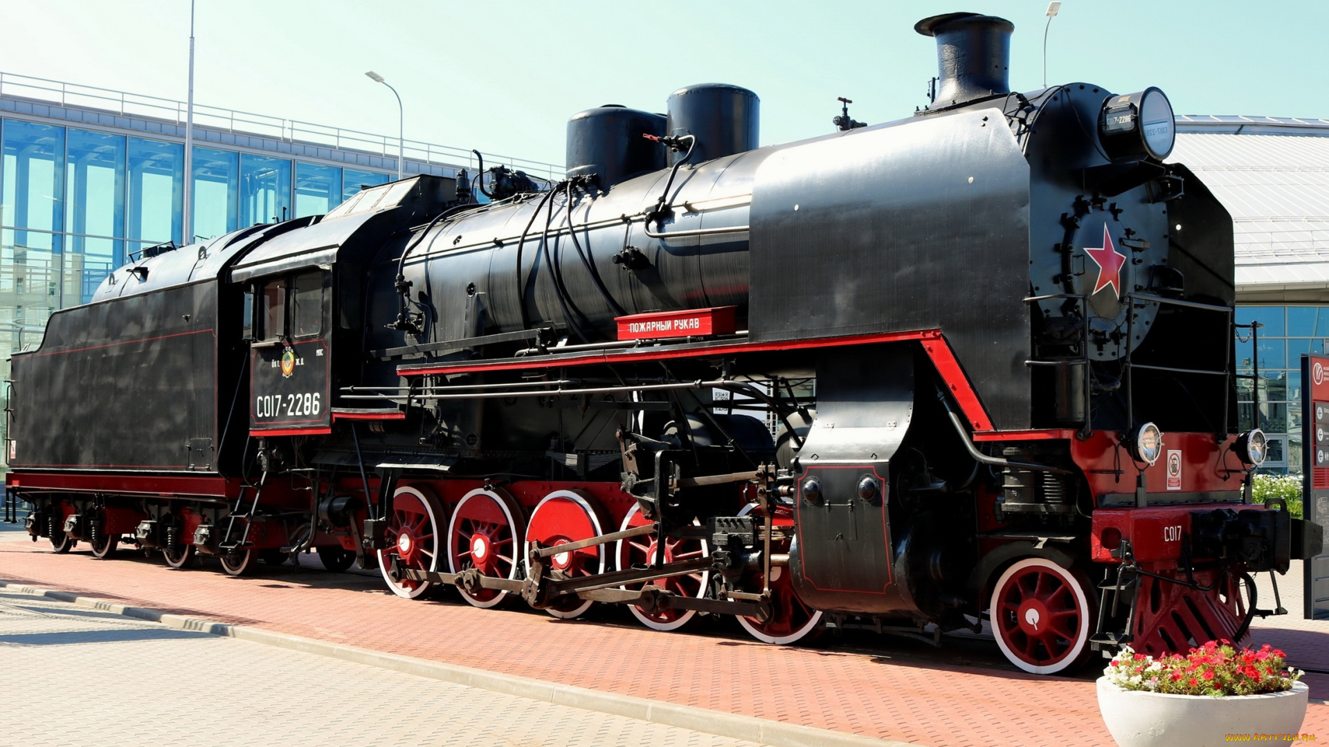 паровоз, техника, паровозы, локомотив, музей