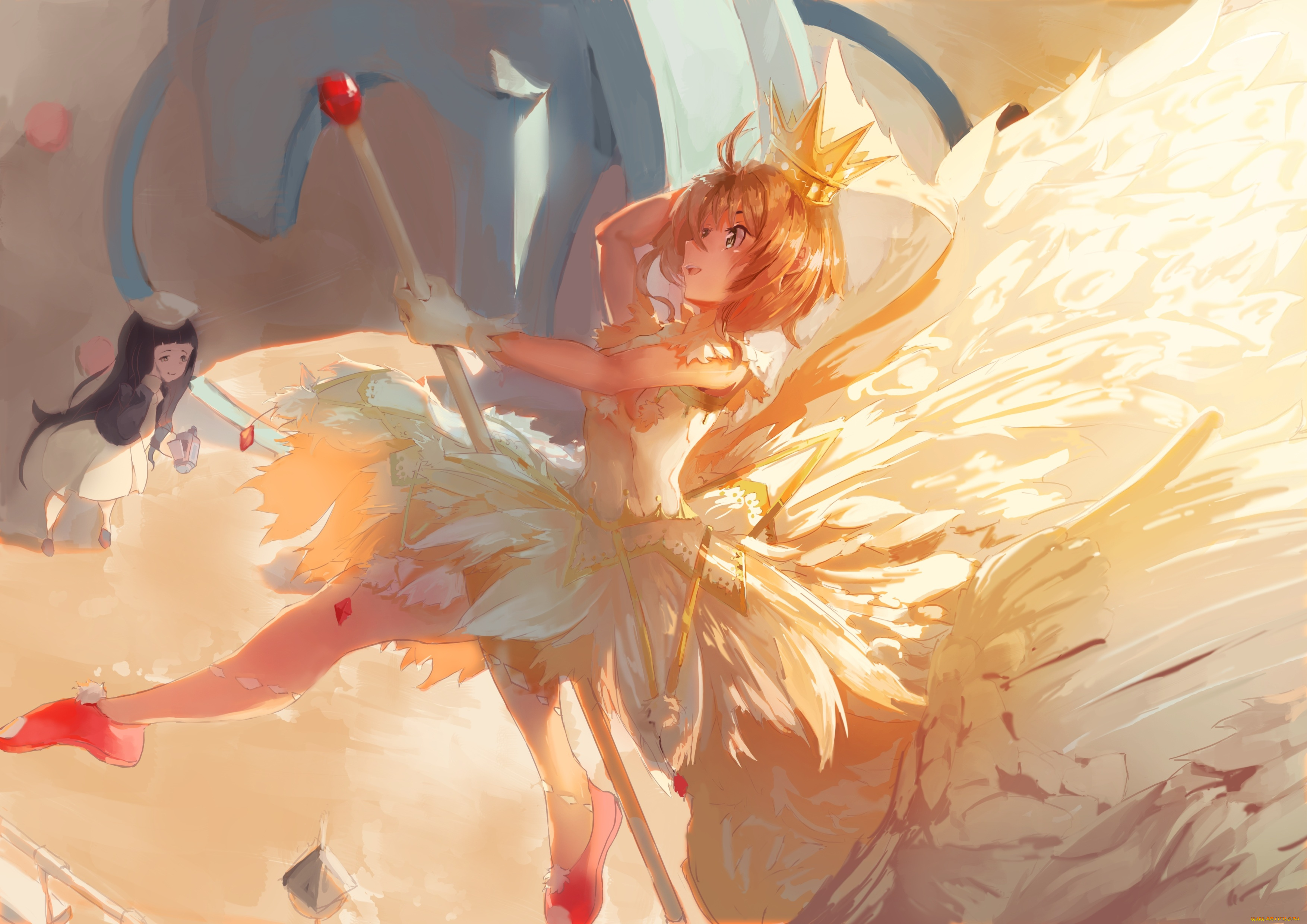 аниме, card, captor, sakura, сакура, собирательница, карт