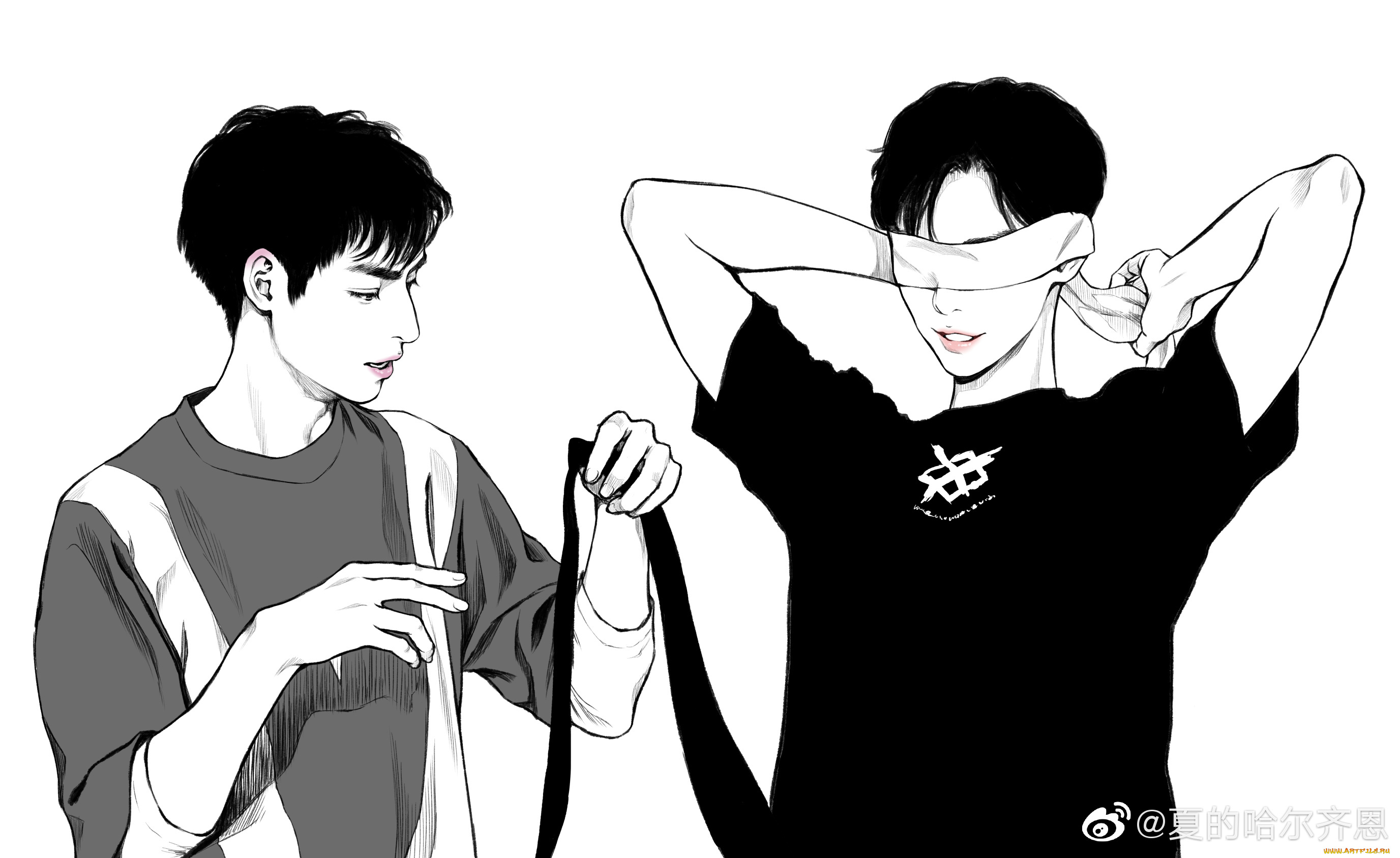 ван, хао, сюань, , сун, цзиян, рисованное, люди, ван, хао, сюань, сун, цзиян