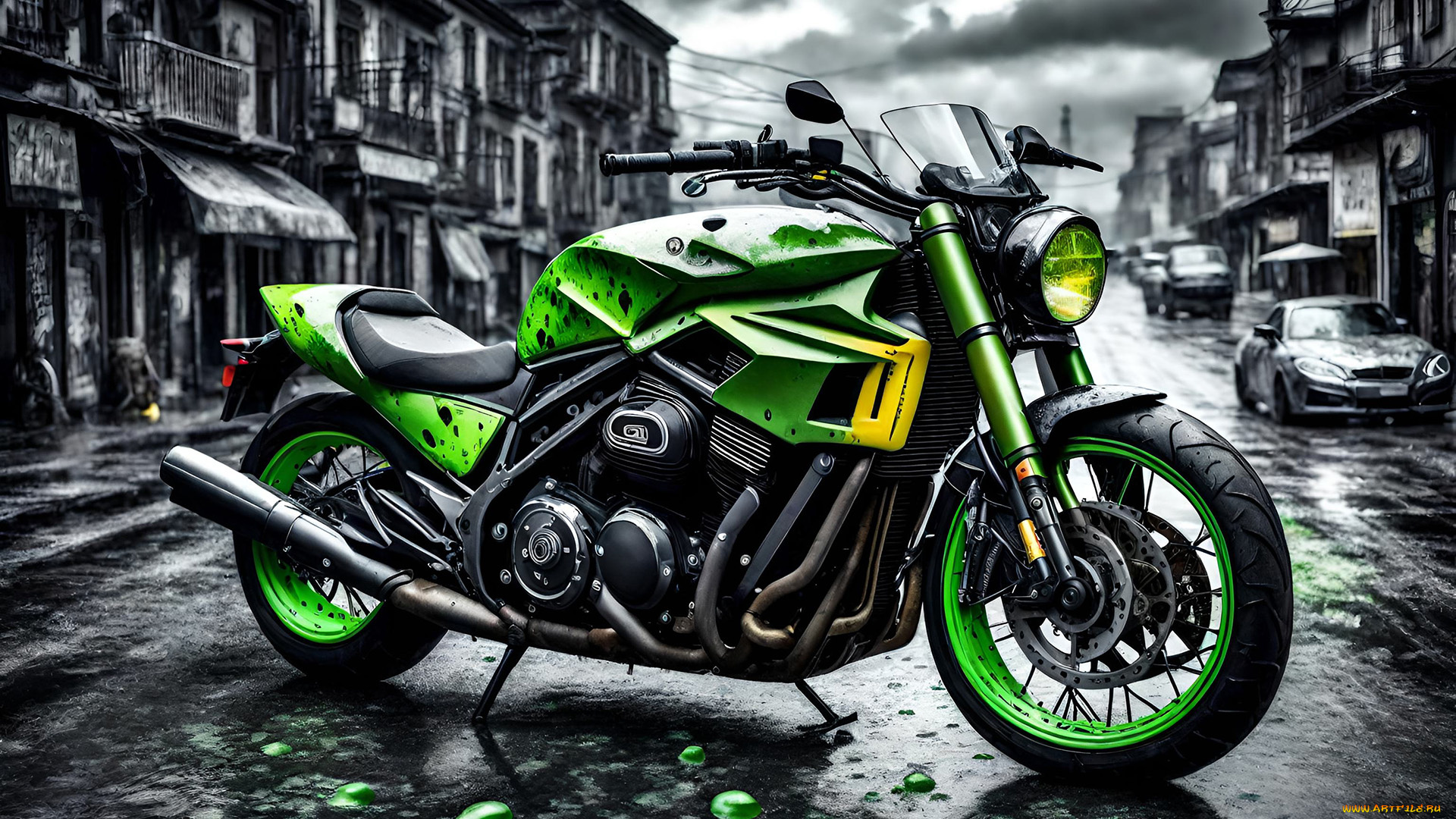 мотоциклы, 3d, нейросети, графика, нейроарт, ai, art, нейронные, сети, рисунки, нейро, искусство, нейрографика, graphics, neuroart, neural, networks, drawings, neuro, neurography