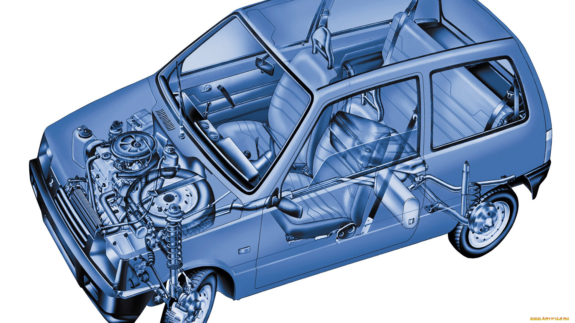 автомобили, 3д