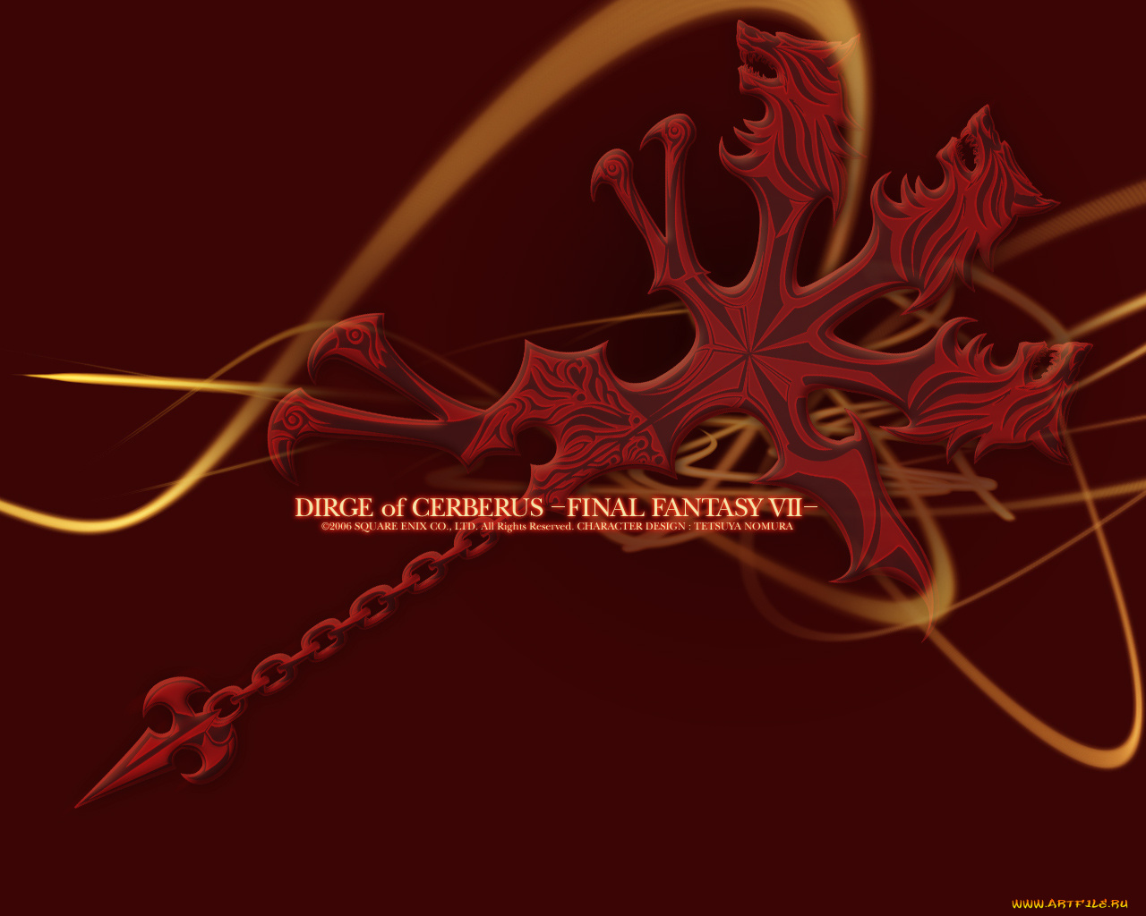 видео, игры, final, fantasy, vii, dirge, of, cerberus