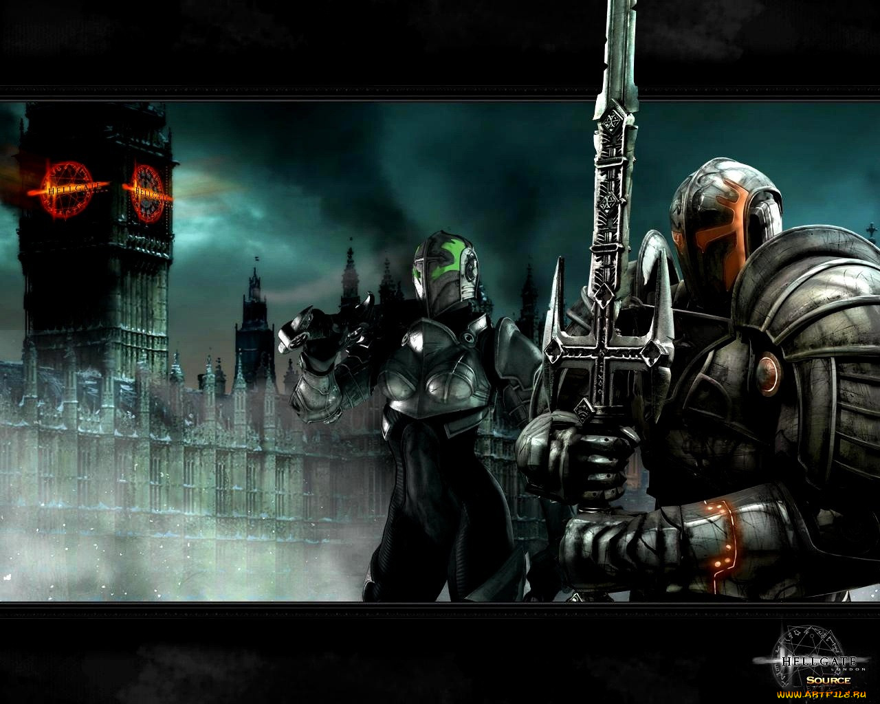 видео, игры, hellgate, london