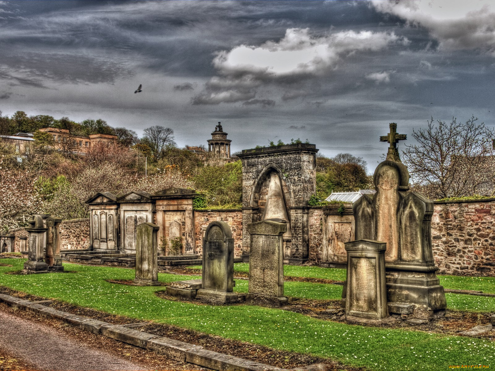 scotland, cemetary, города, другое