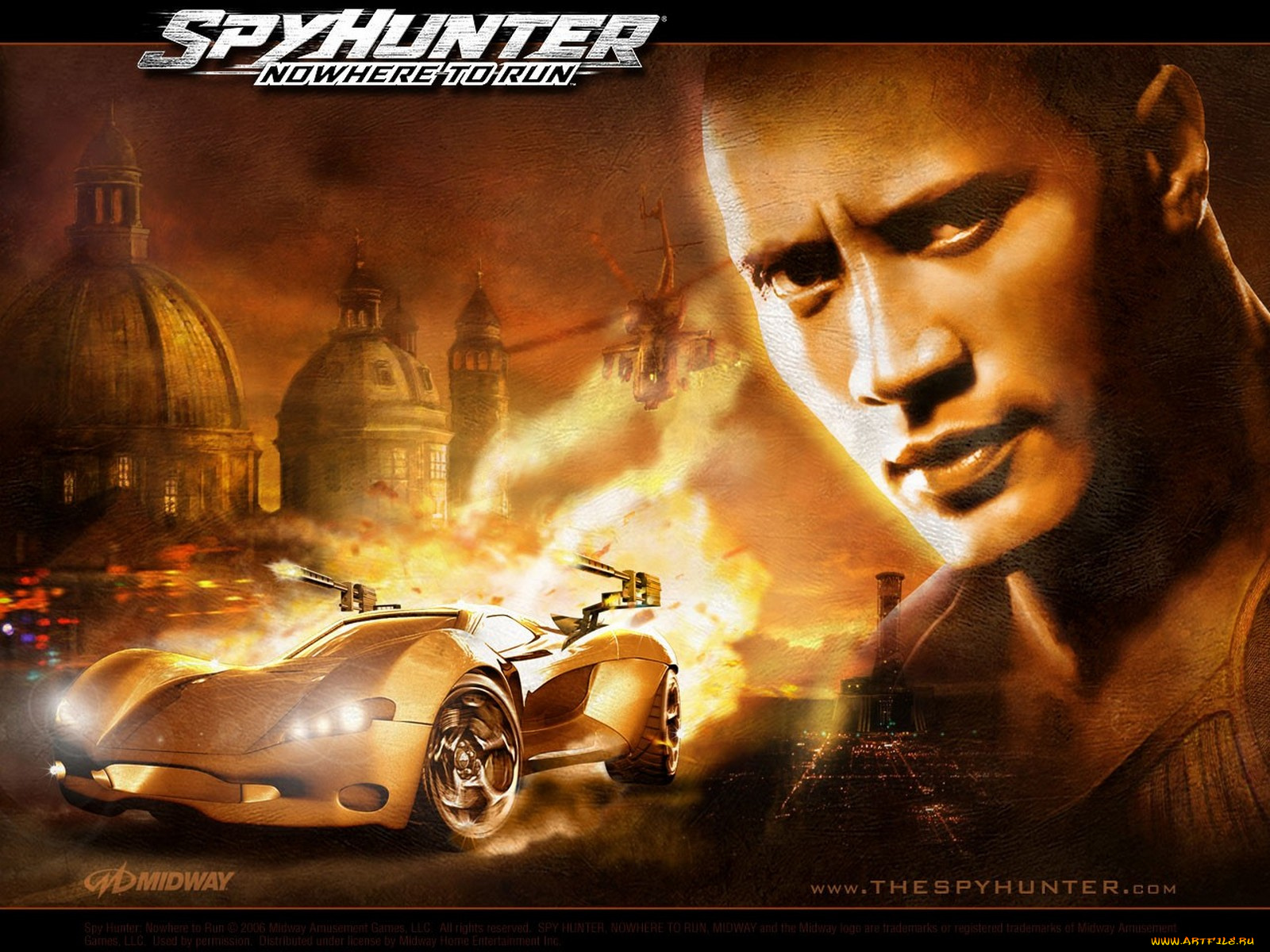 spyhunter, nowhere, to, run, видео, игры