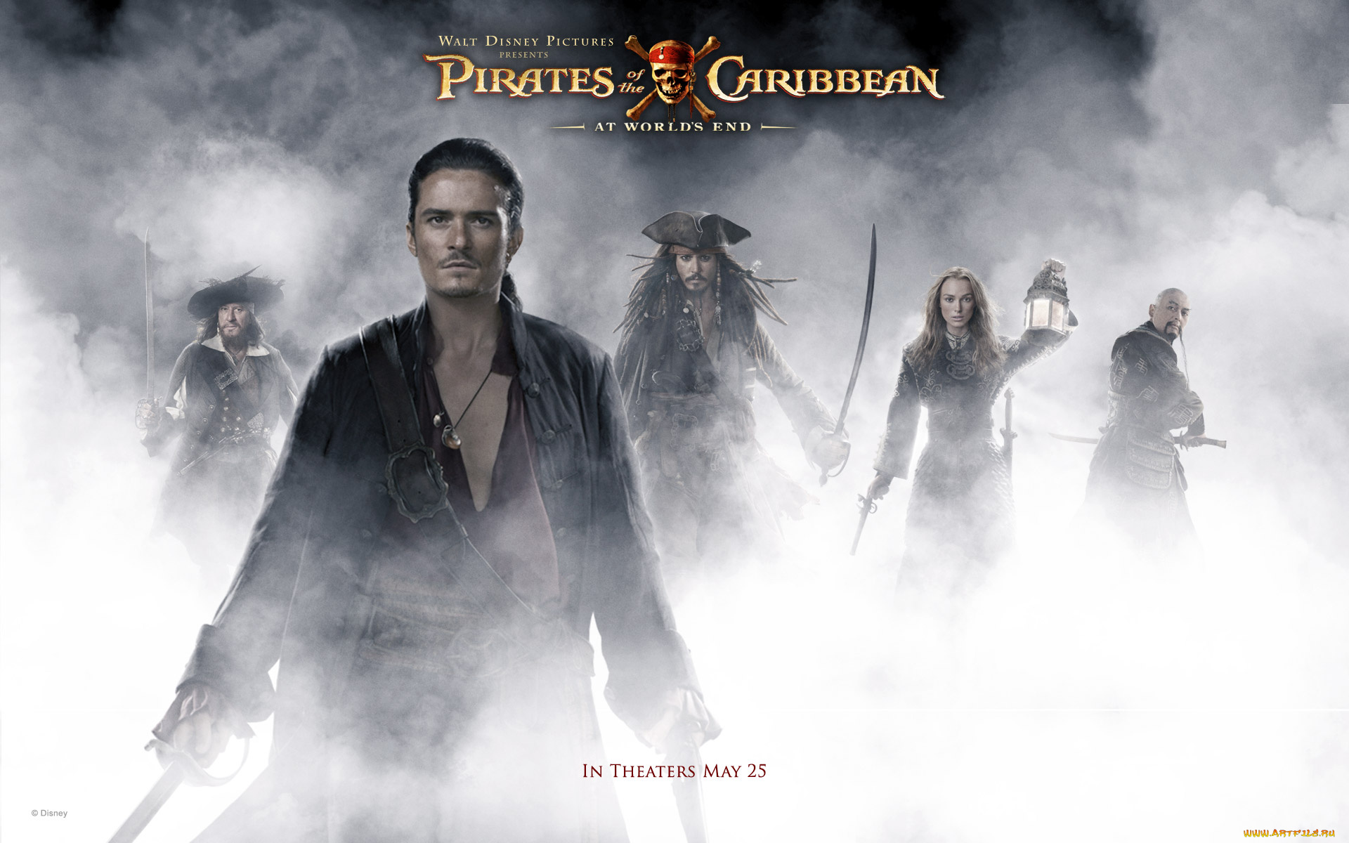 кино, фильмы, pirates, of, the, caribbean, at, world`s, end