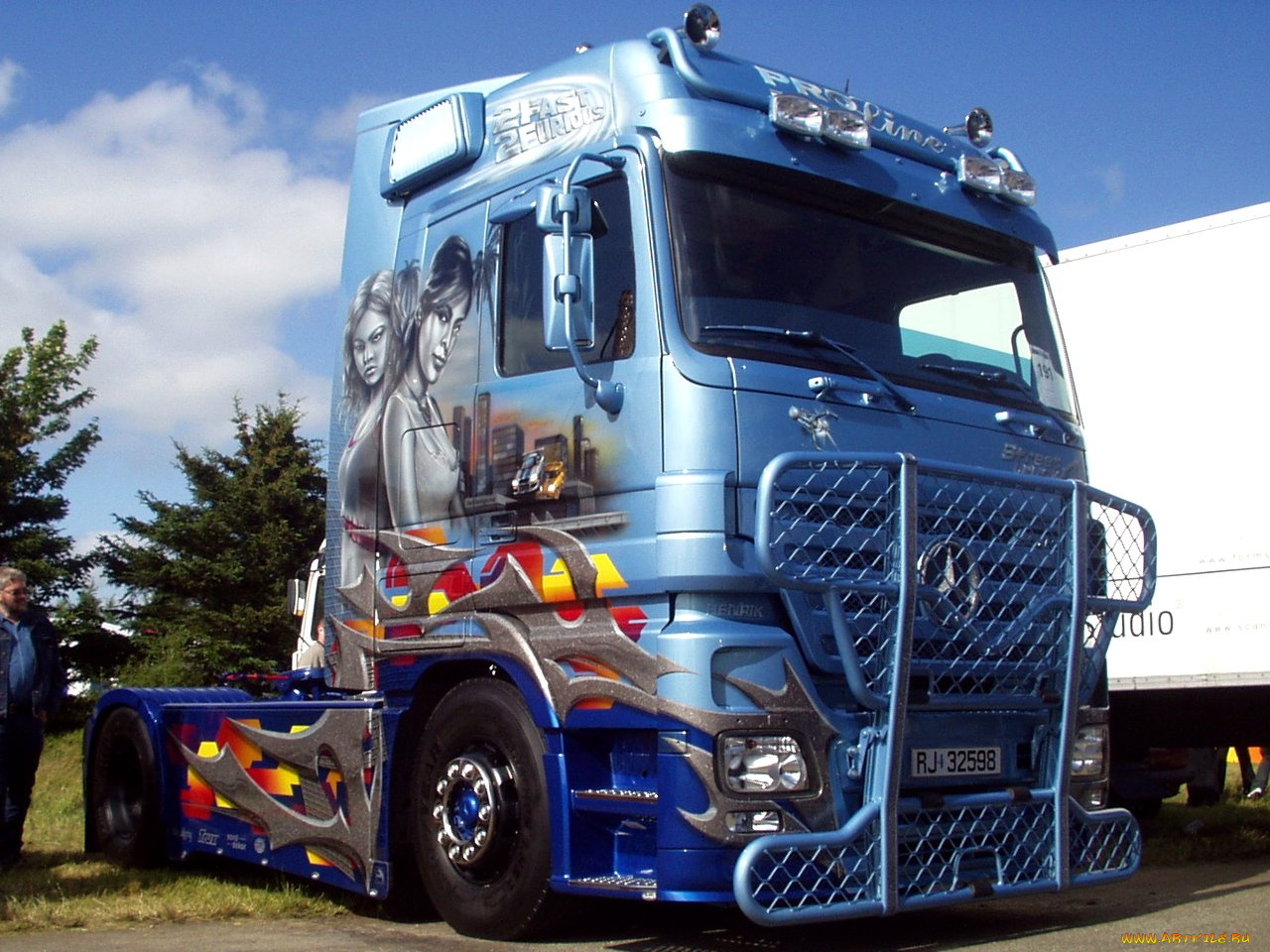 автомобили, mercedes, trucks
