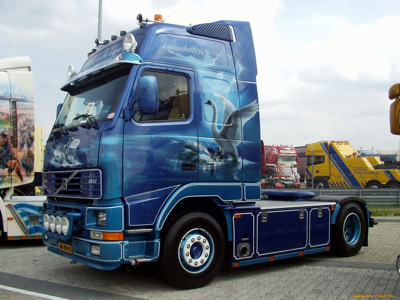 автомобили, volvo, trucks