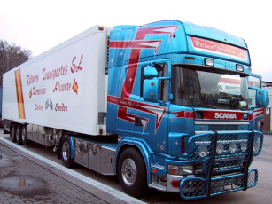 Картинка автомобили scania