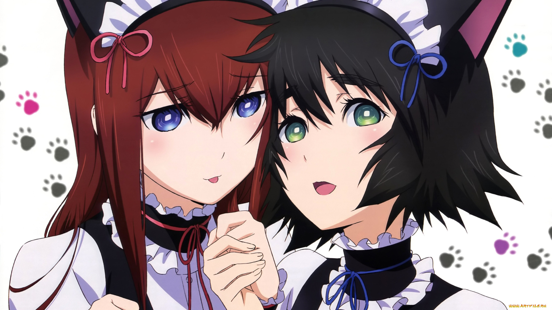 аниме, steins, gate, 
