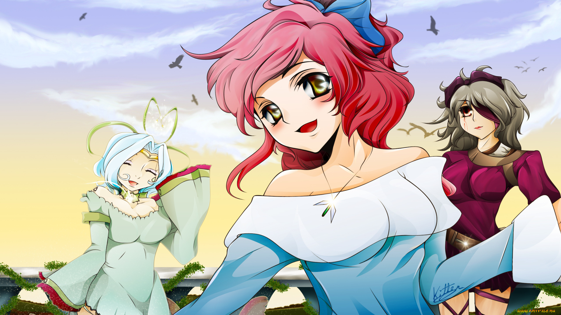 аниме, *unknown, другое, девочки