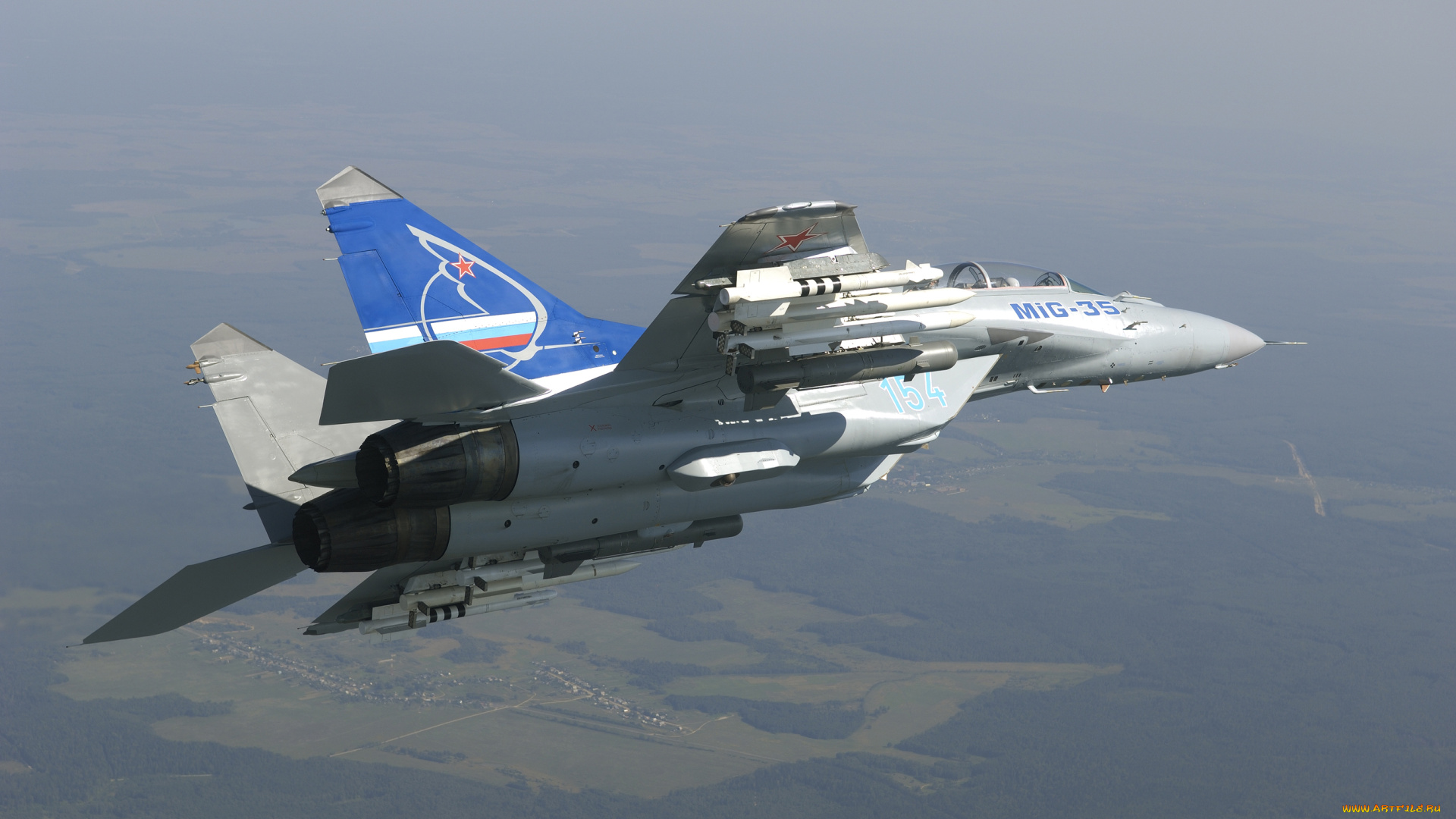 авиация, боевые, самолёты, mig-35