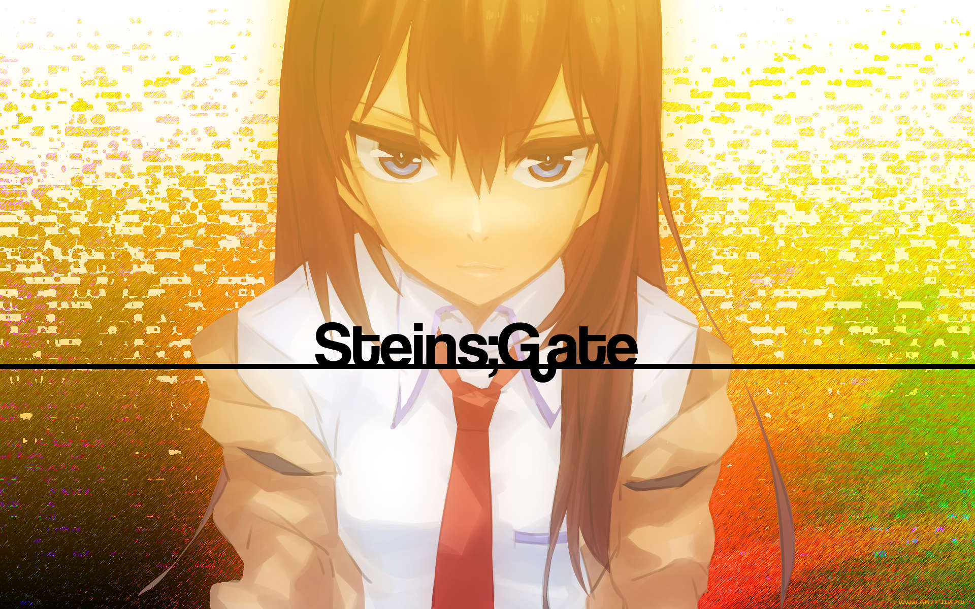 аниме, steins, gate,