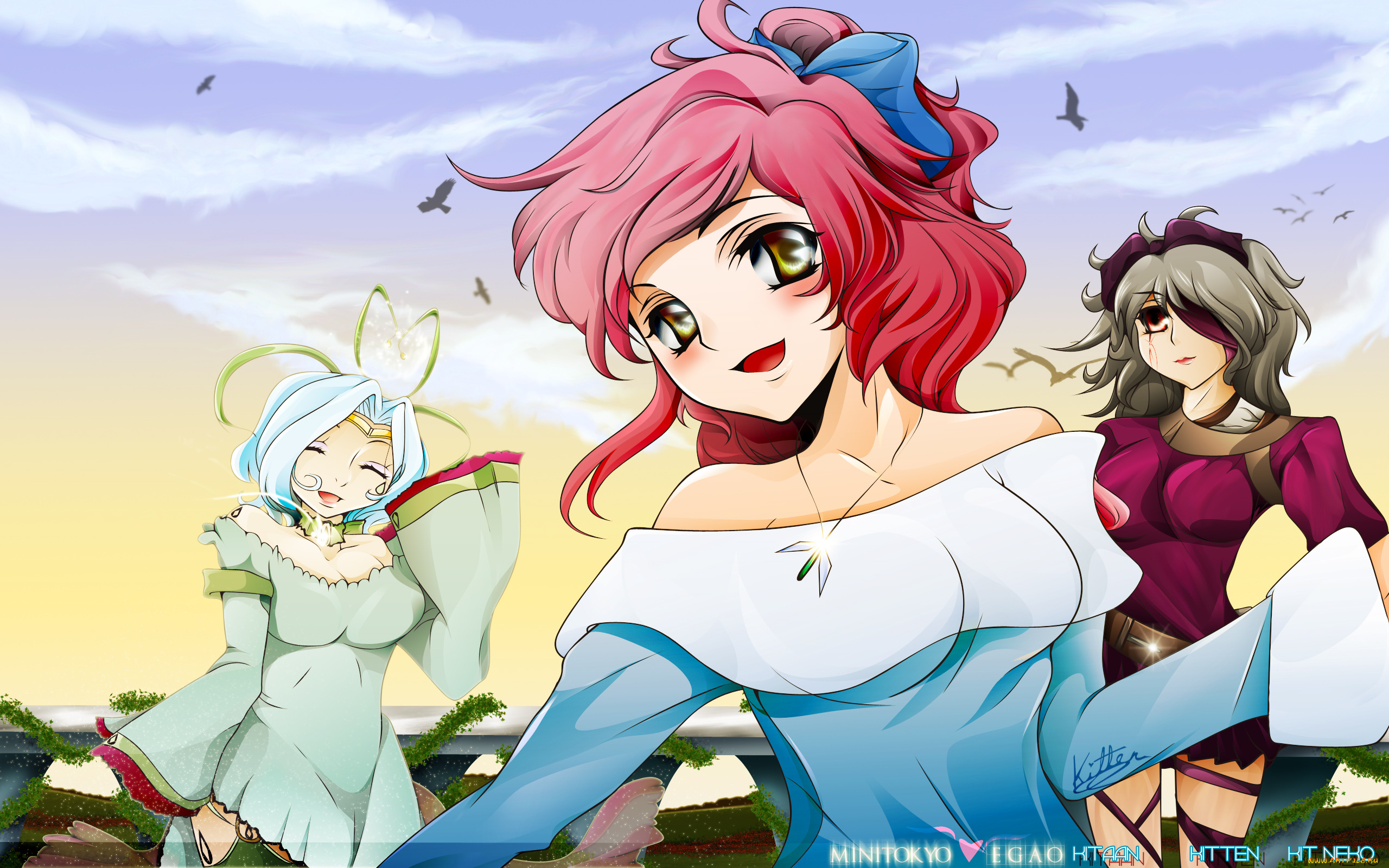 аниме, *unknown, другое, девочки