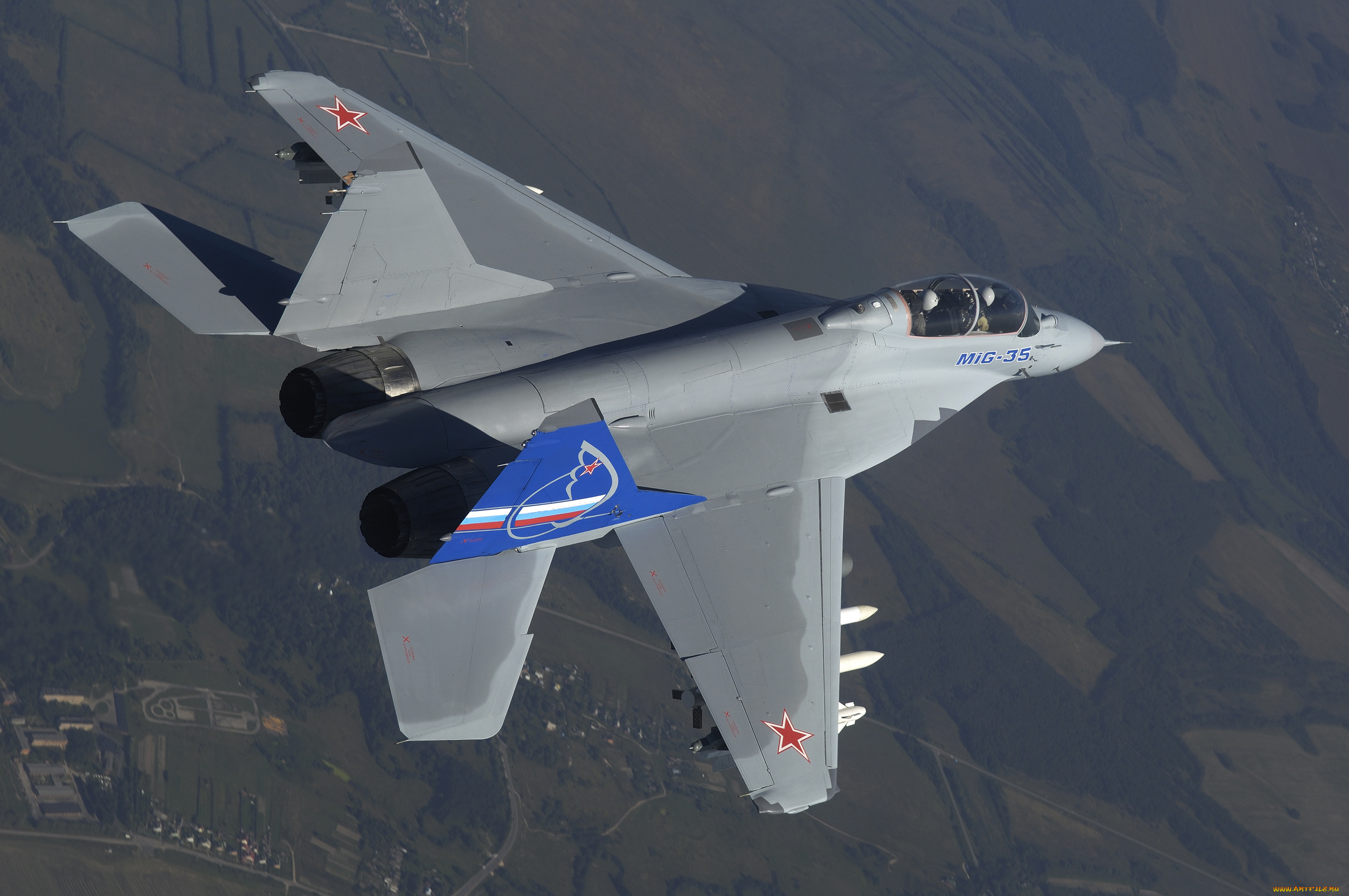 авиация, боевые, самолёты, mig-35