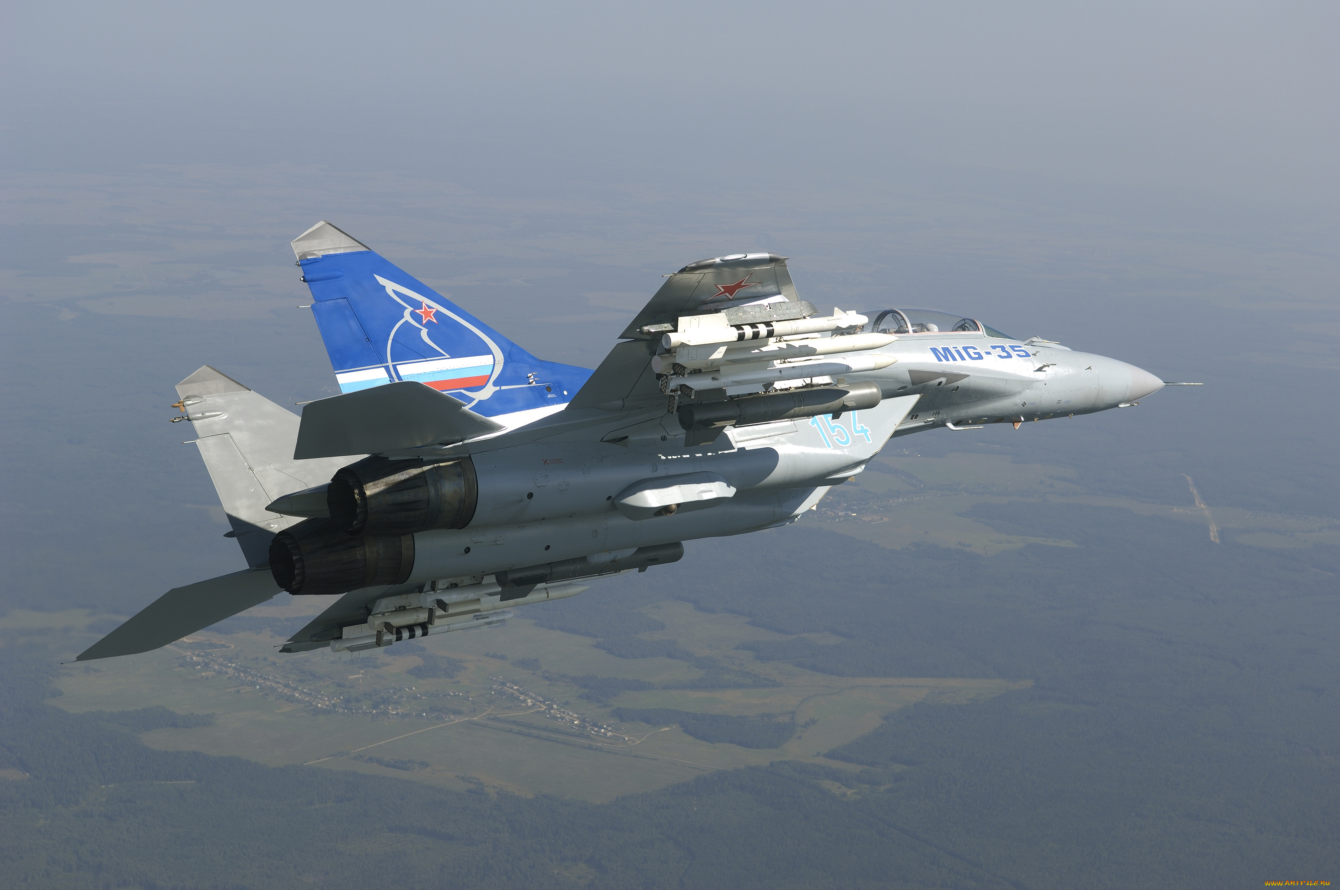авиация, боевые, самолёты, mig-35