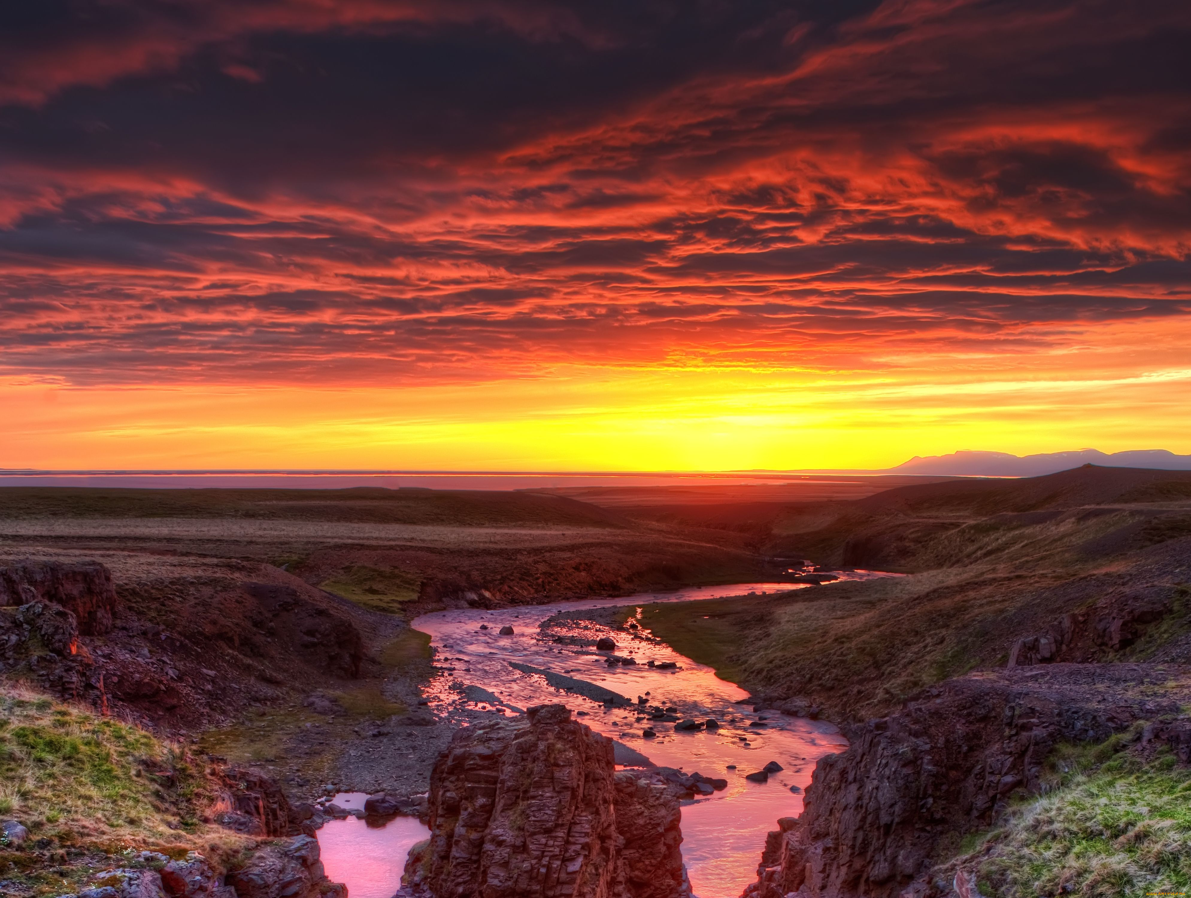 природа, восходы, закаты, sunset